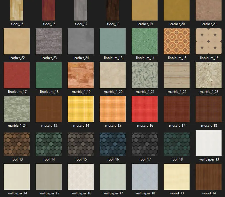 2000  Architectural Textures Package | Representation & Visualization