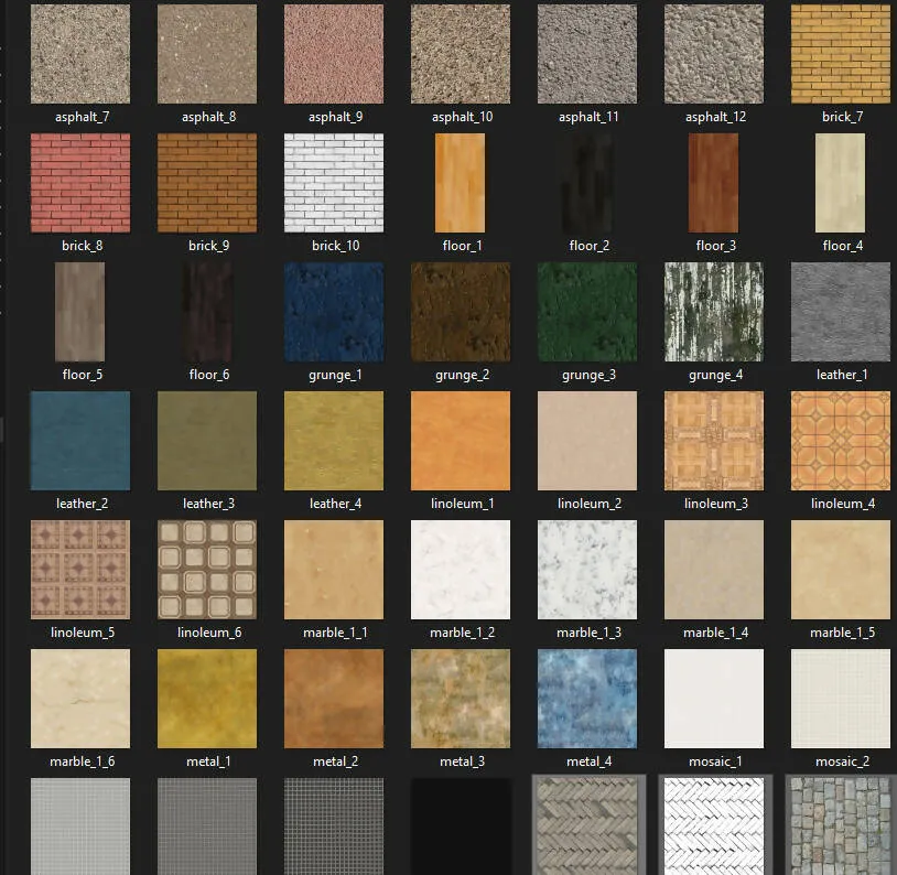2000  Architectural Textures Package | Representation & Visualization