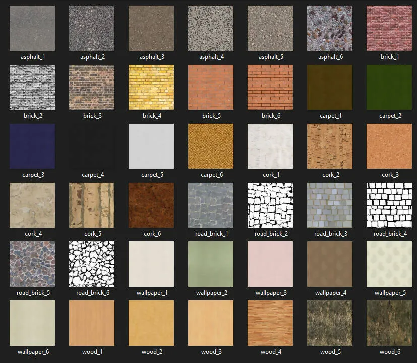 2000  Architectural Textures Package | Representation & Visualization