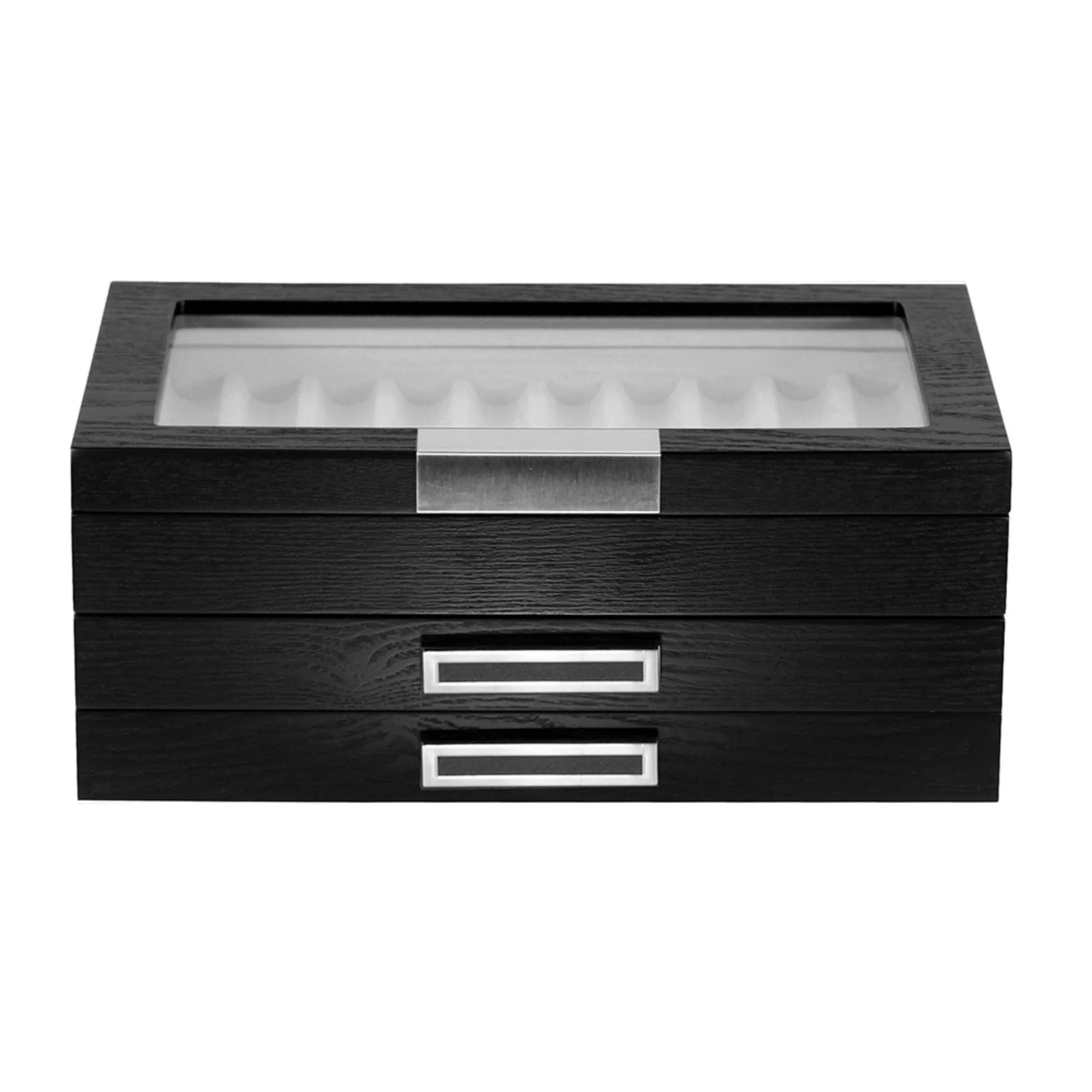 30 Slots Wooden Pen Box