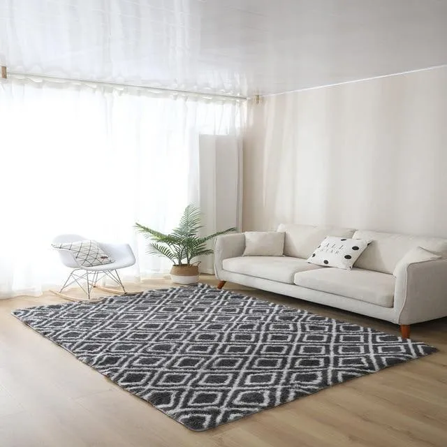 4cm Squishy Furry Carpets For Home Decoration