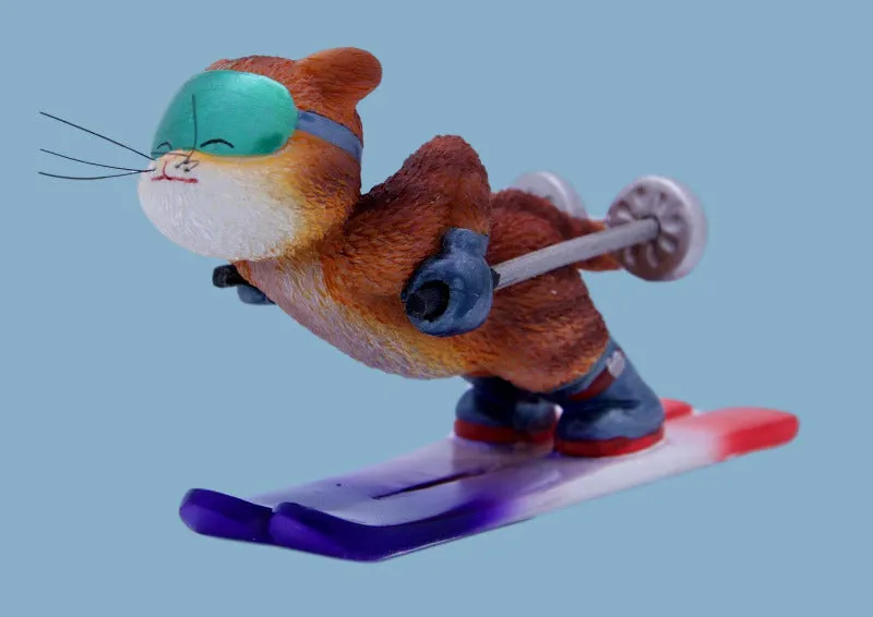 9 Lives Cool Cat Ginger Figurine
