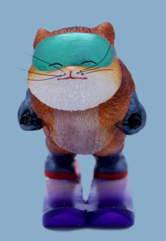 9 Lives Cool Cat Ginger Figurine