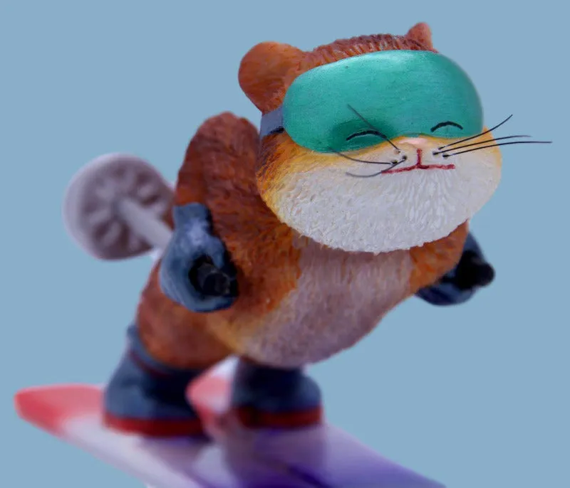 9 Lives Cool Cat Ginger Figurine