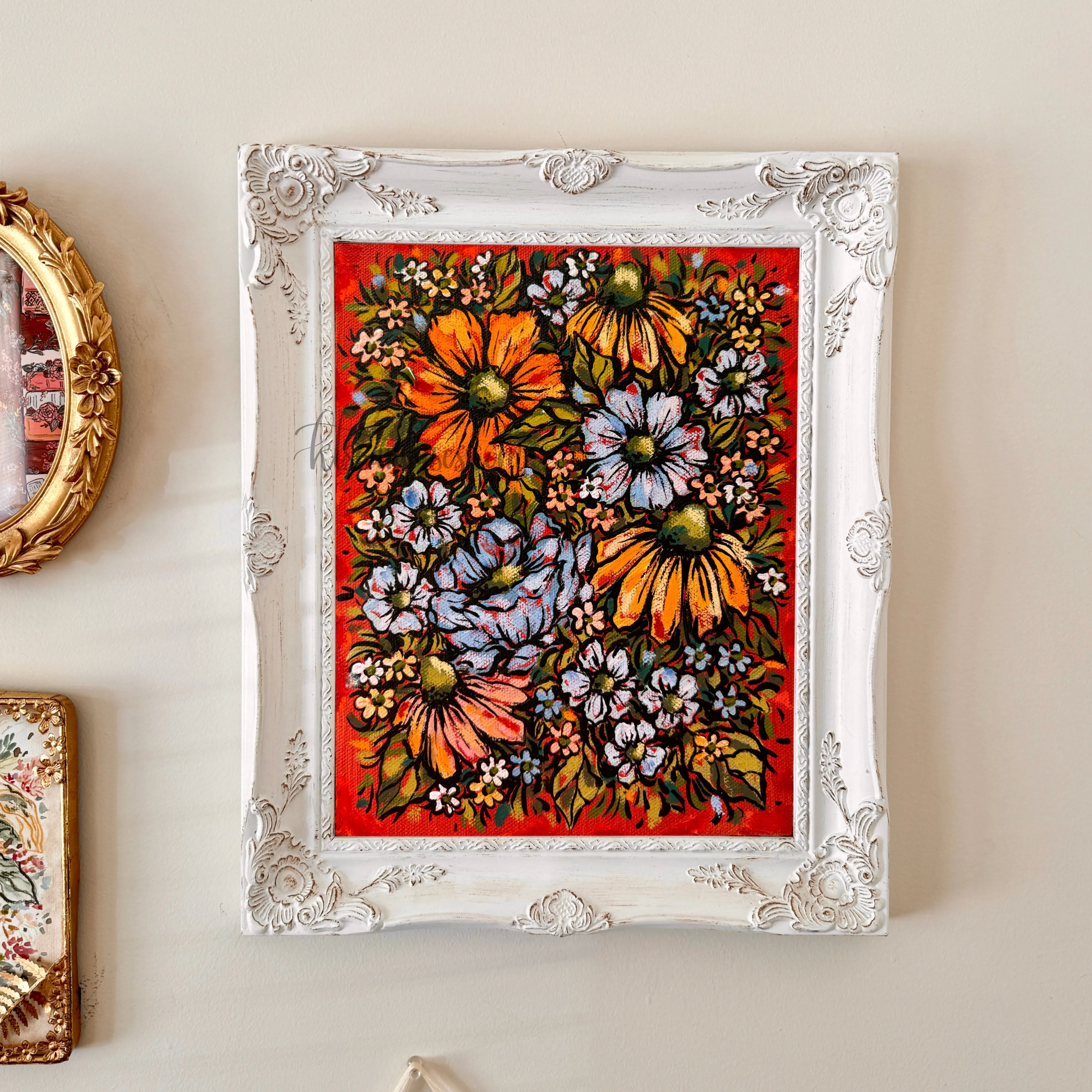 Abstract Bouquet No. 7 Art Print