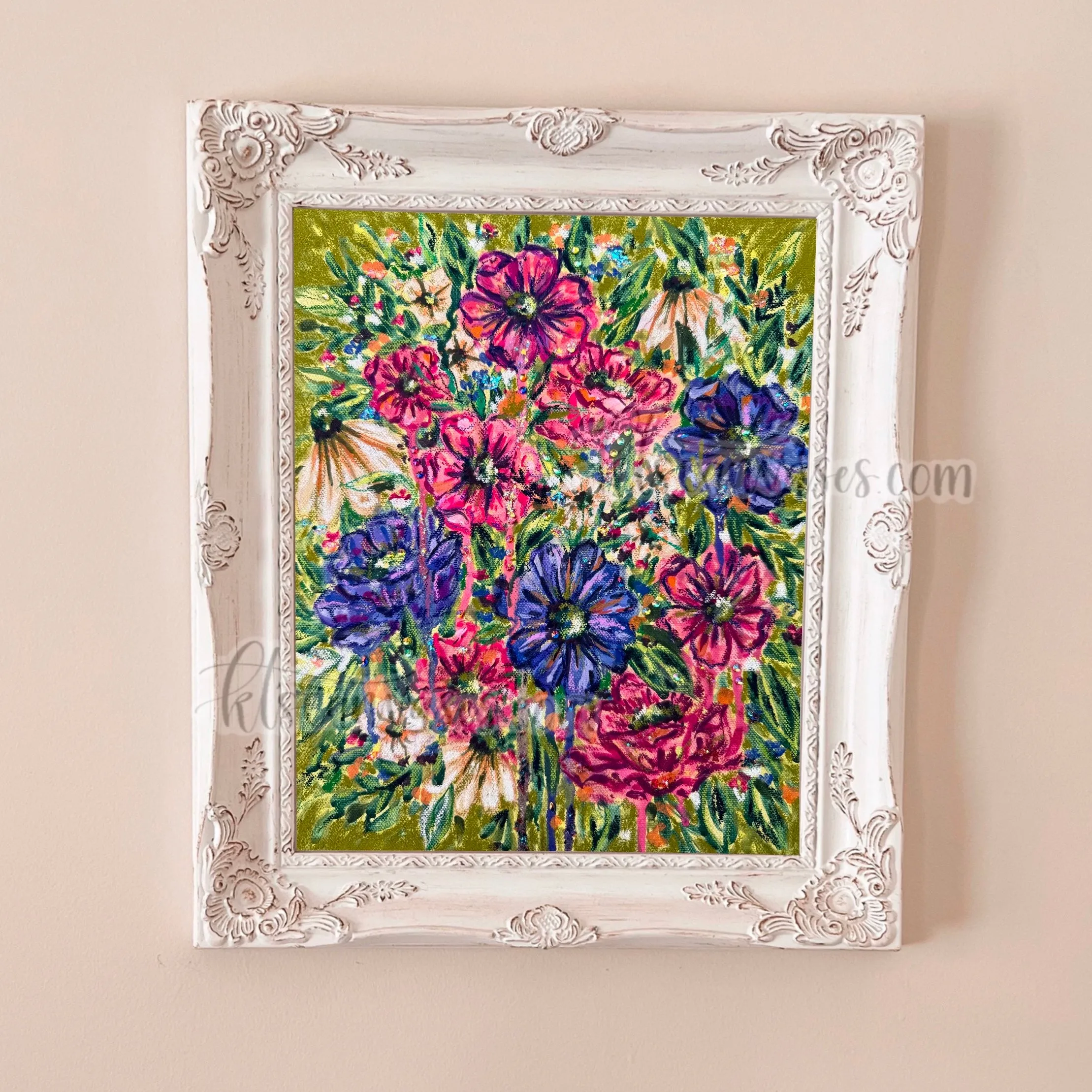 Abstract Garden No. 18 Art Print