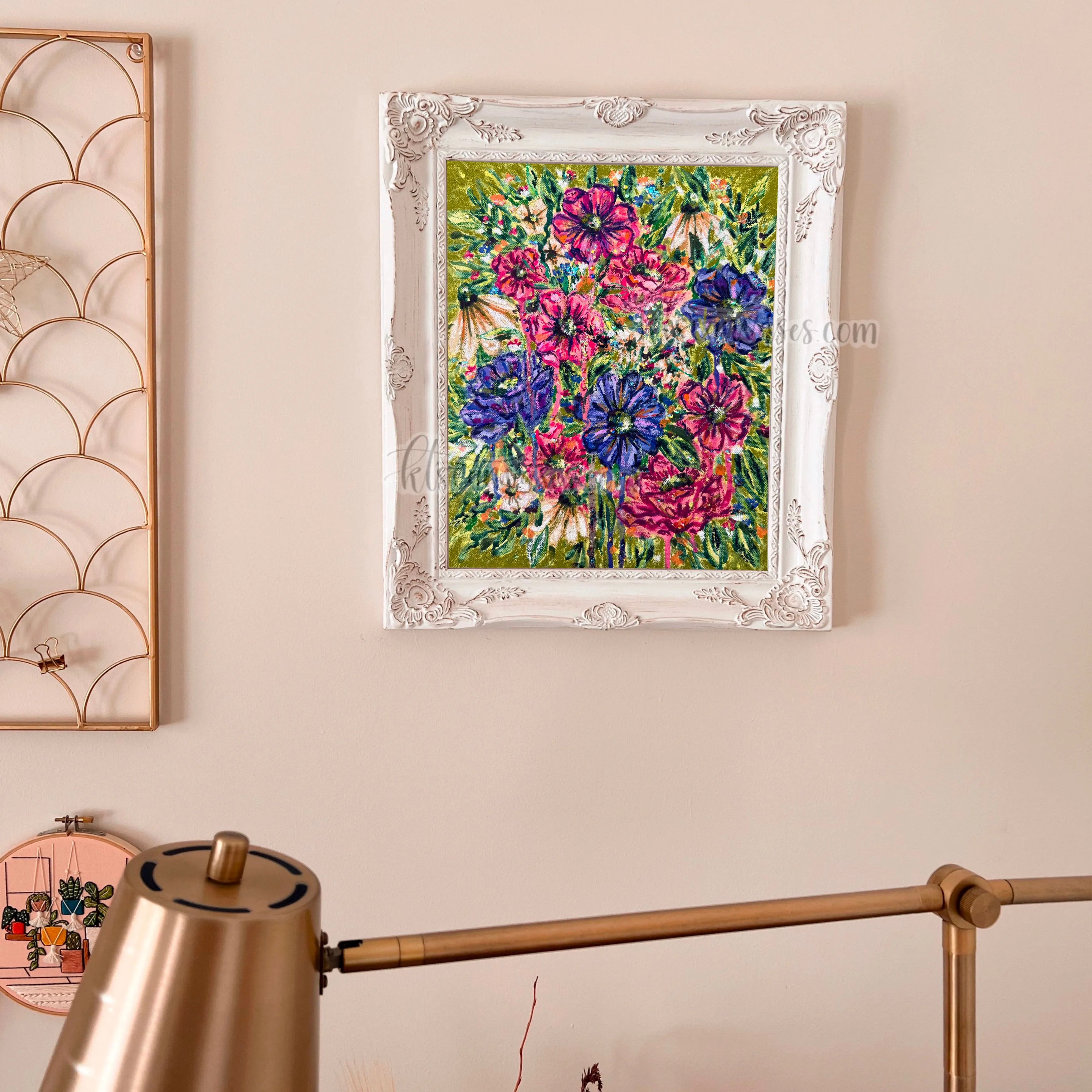Abstract Garden No. 18 Art Print