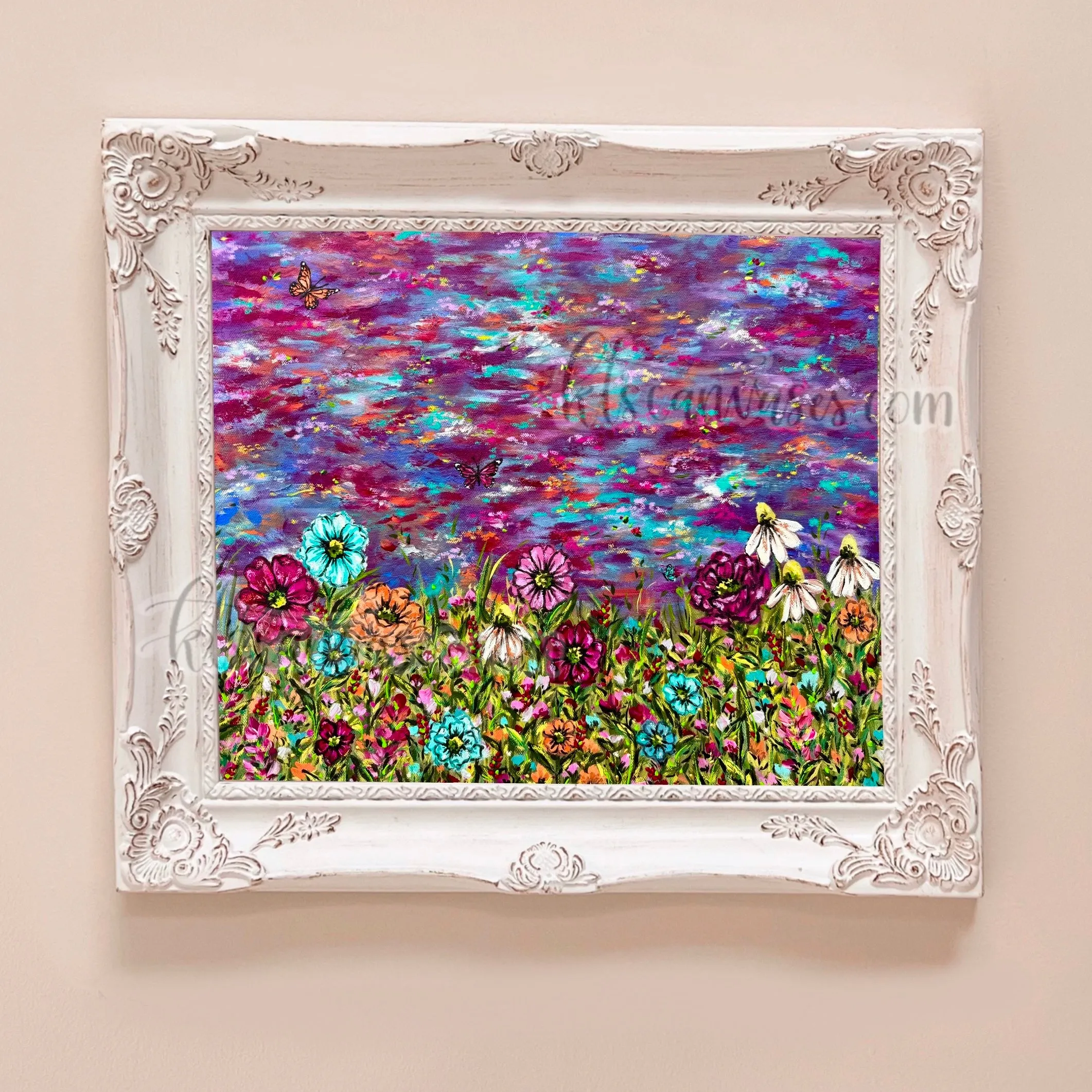 Abstract Garden No. 20 Art Print