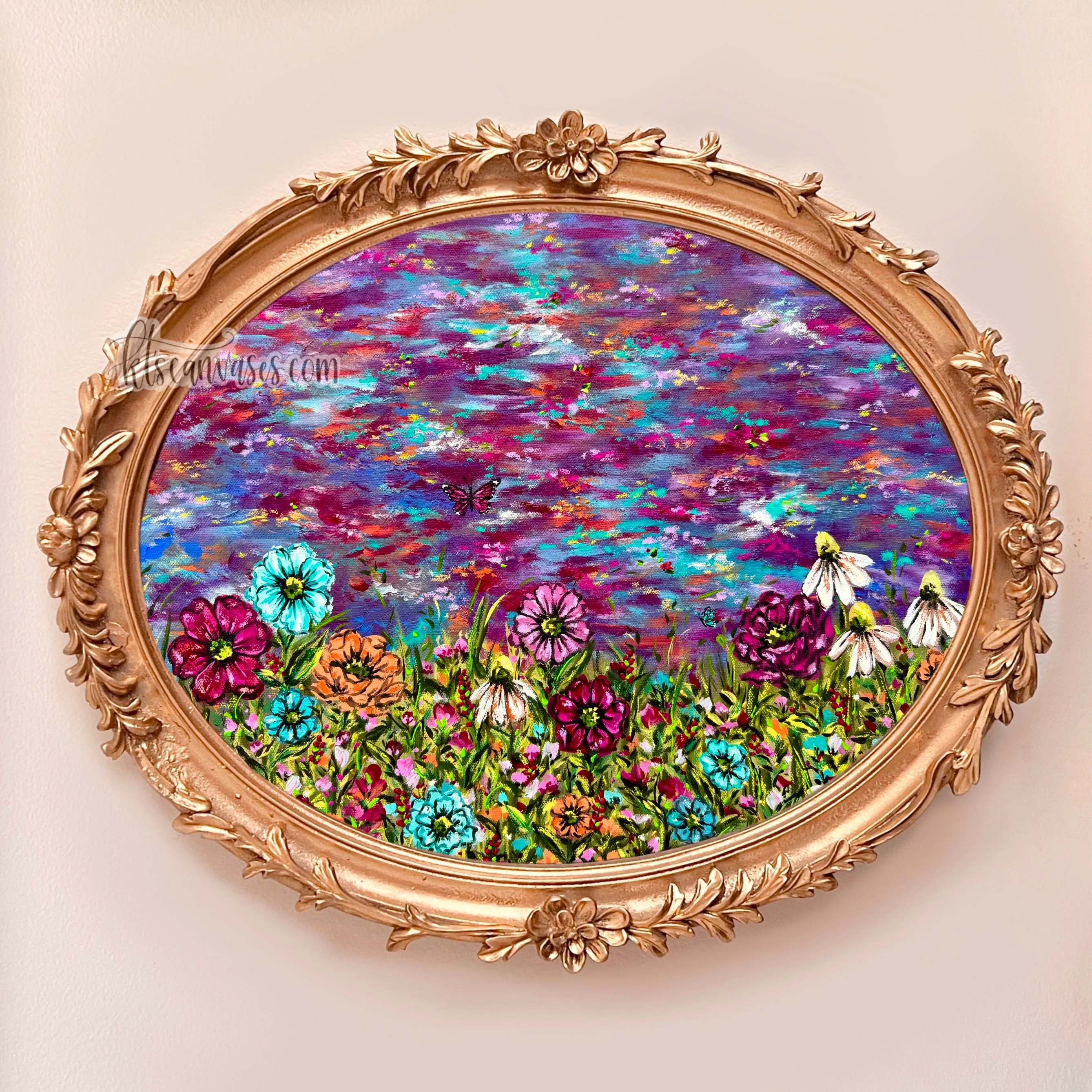 Abstract Garden No. 20 Art Print