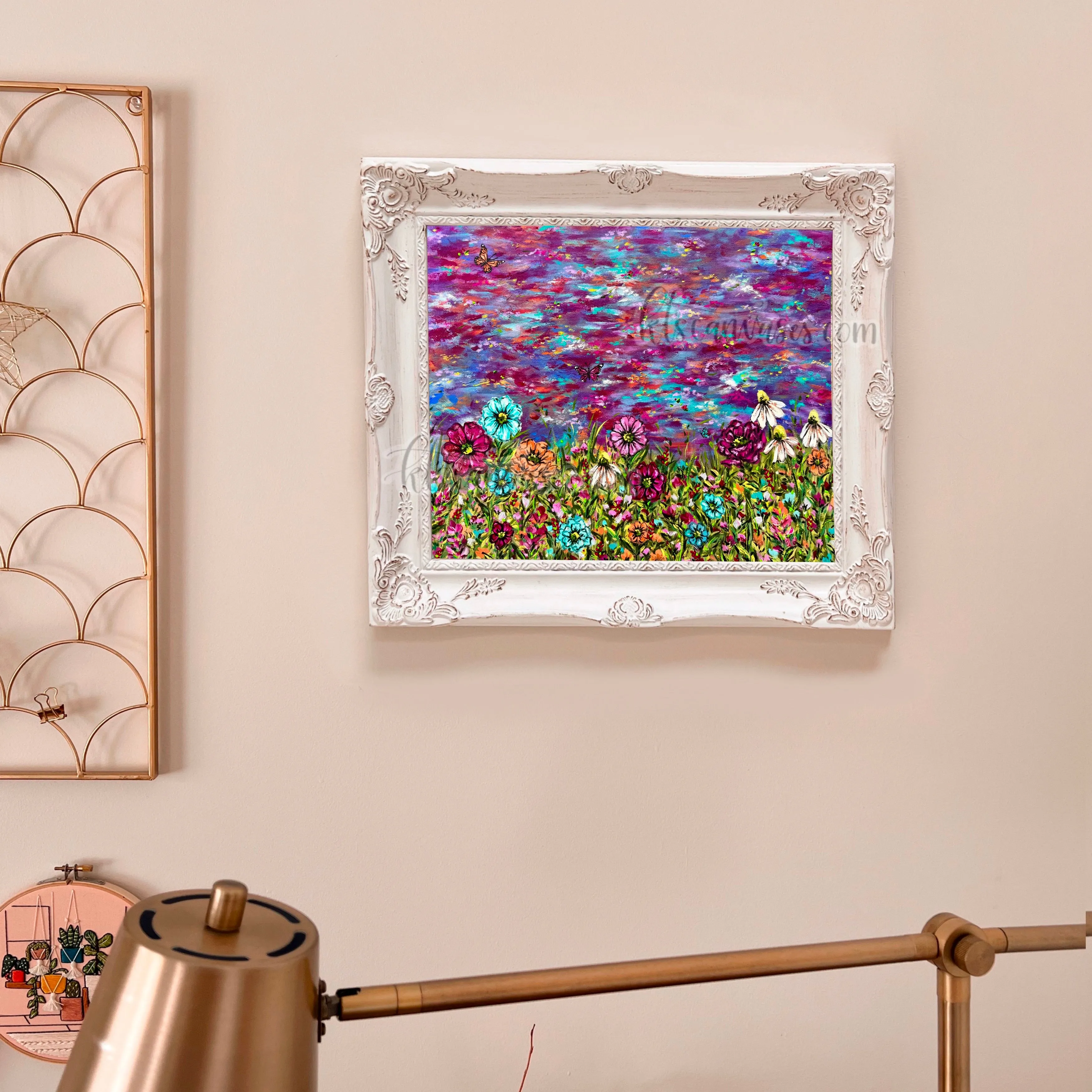 Abstract Garden No. 20 Art Print