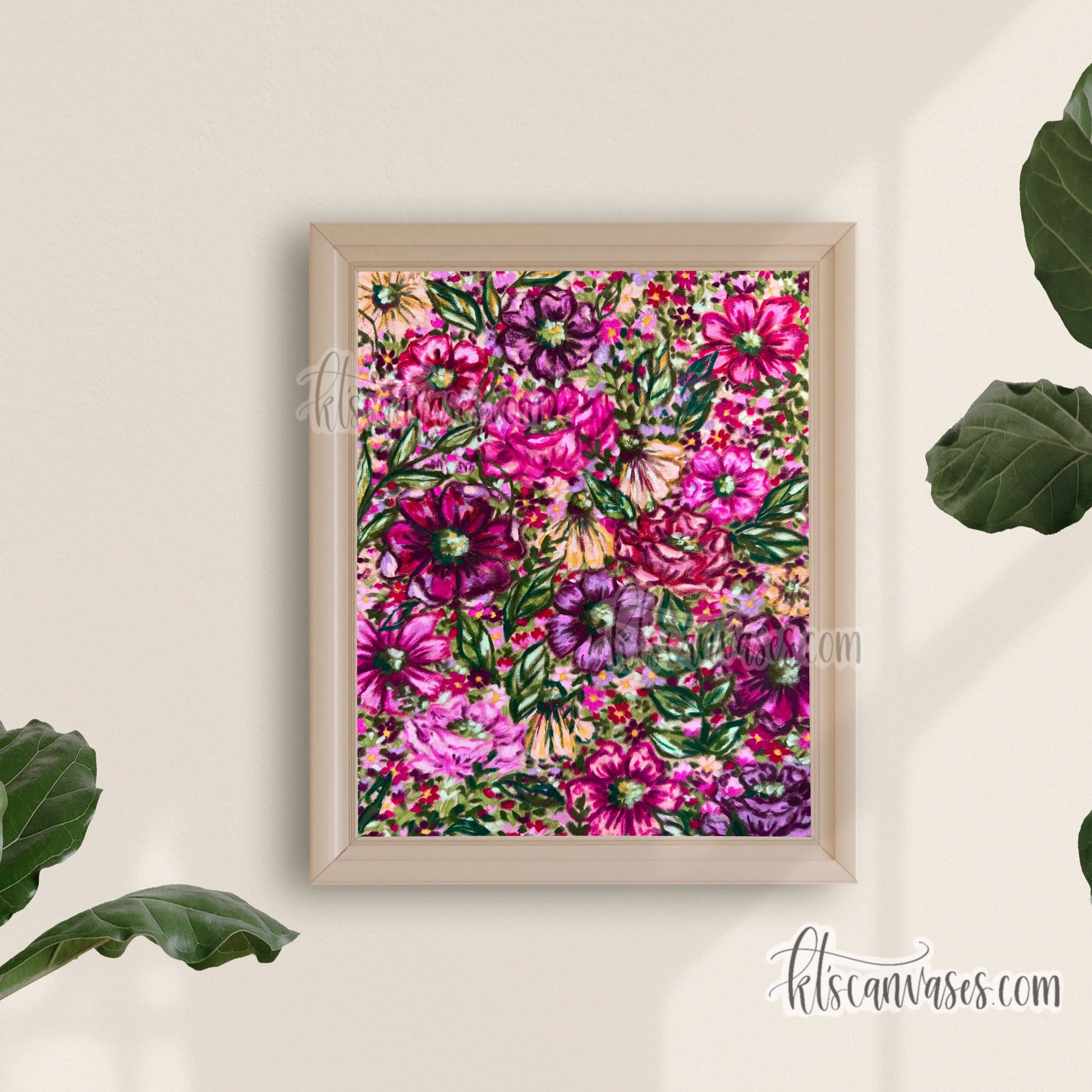 Abstract Garden No. 21 Art Print