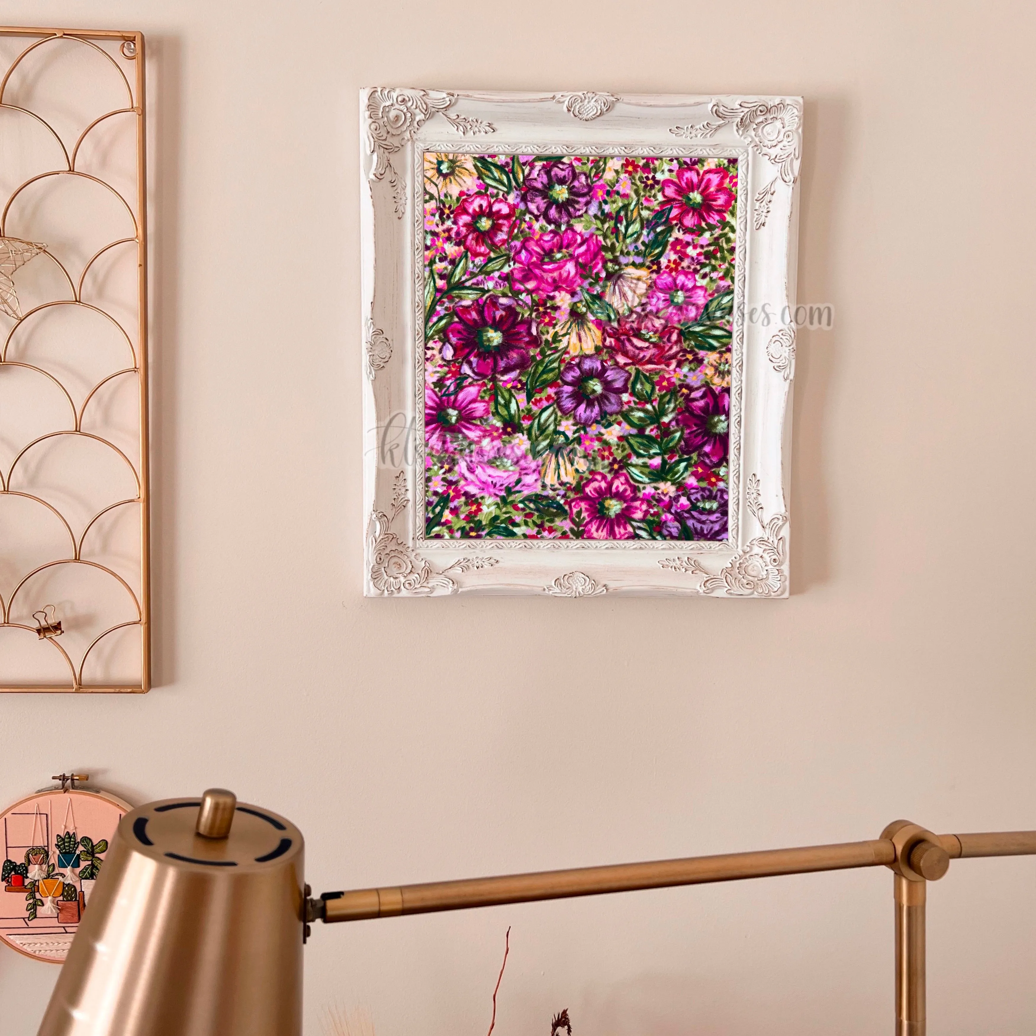 Abstract Garden No. 21 Art Print