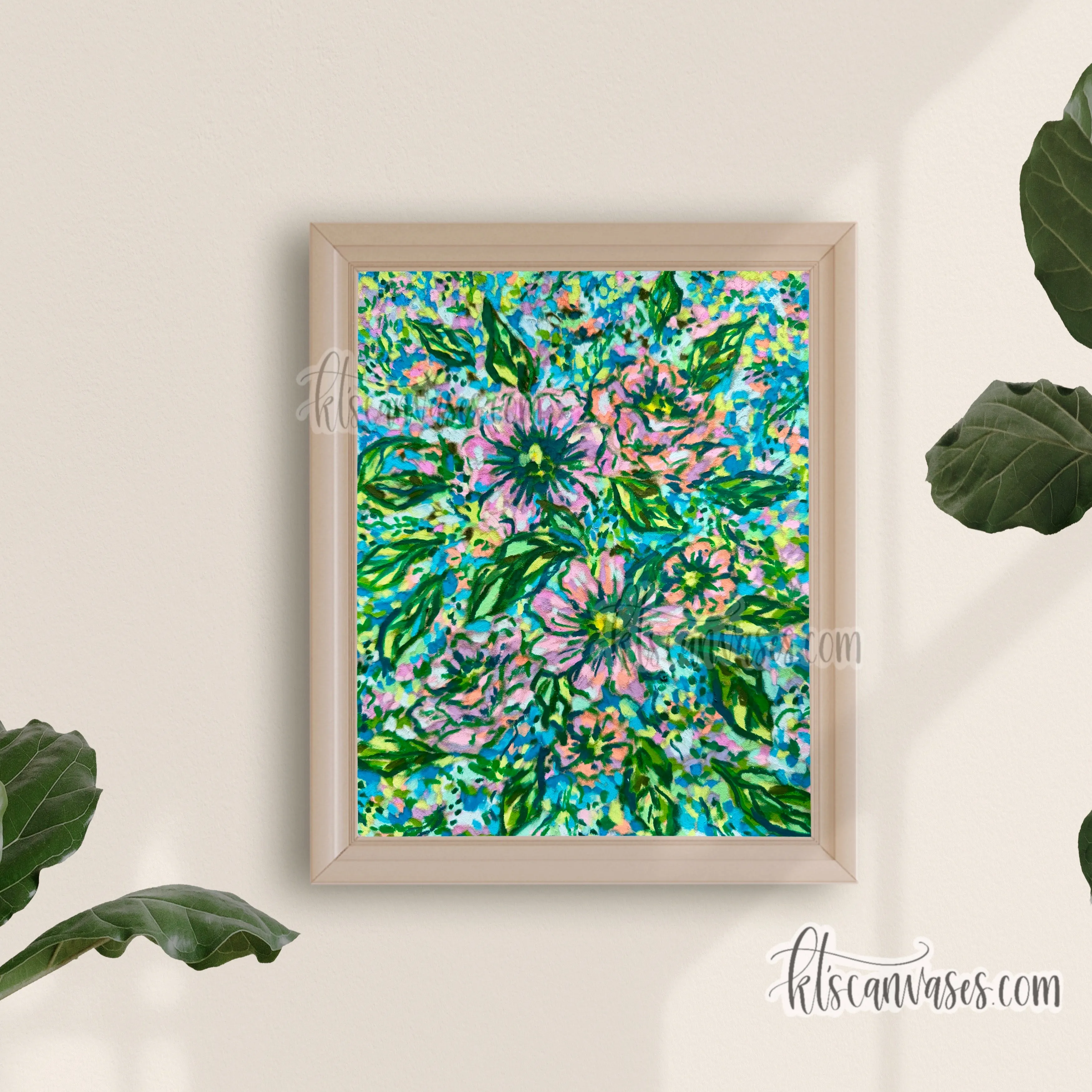 Abstract Garden No. 22 Art Print