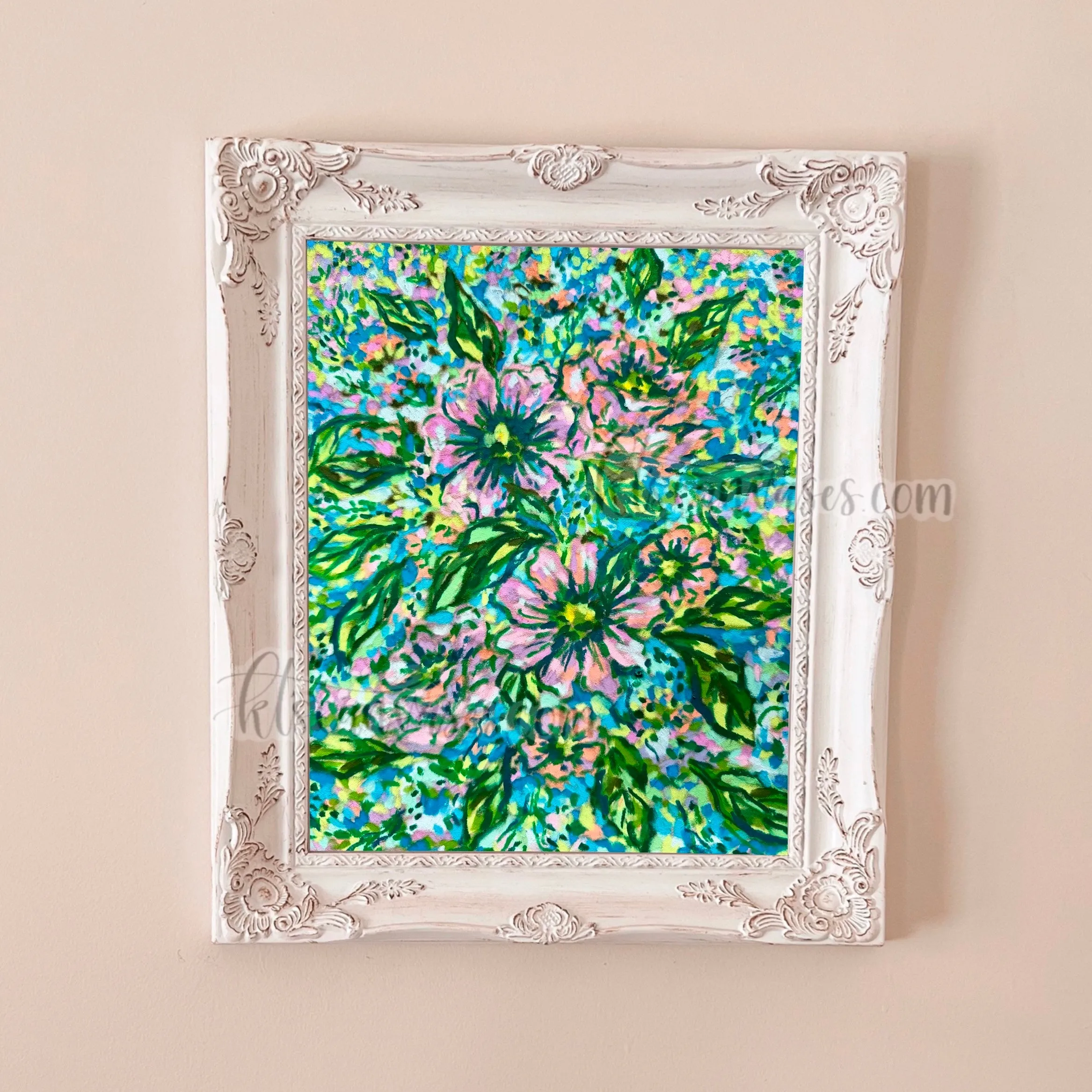 Abstract Garden No. 22 Art Print