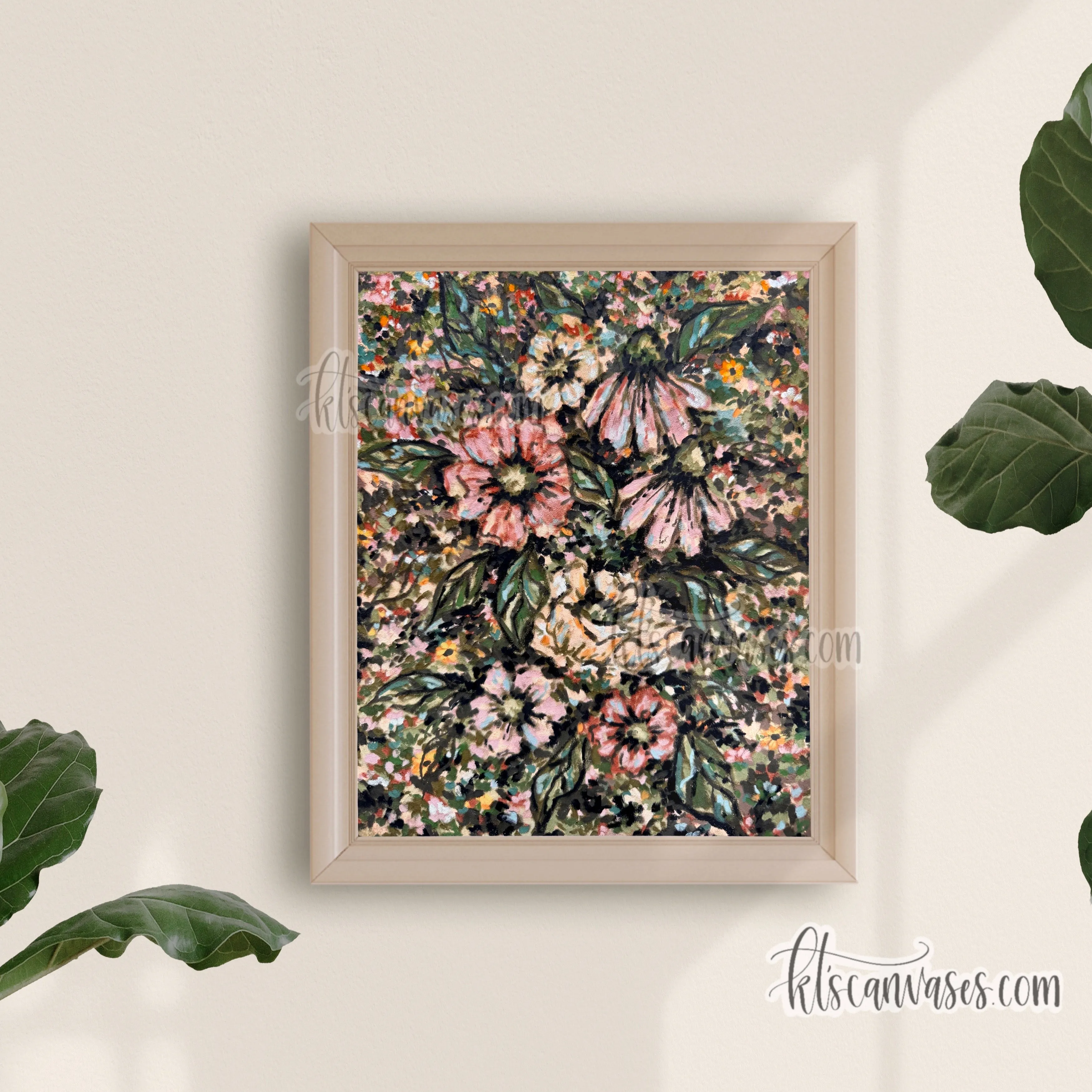Abstract Garden No. 23 Art Print