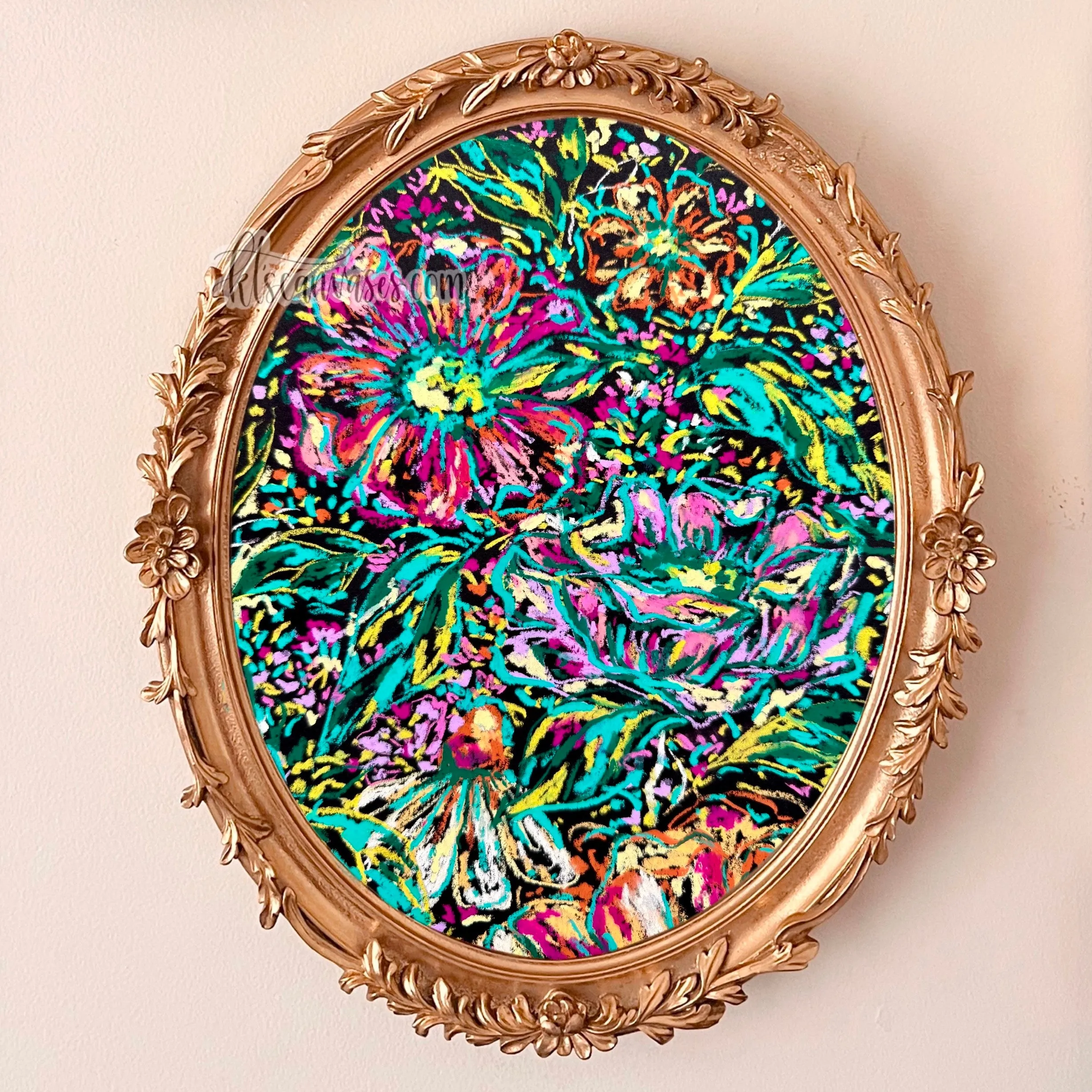 Abstract Garden No. 24 Art Print