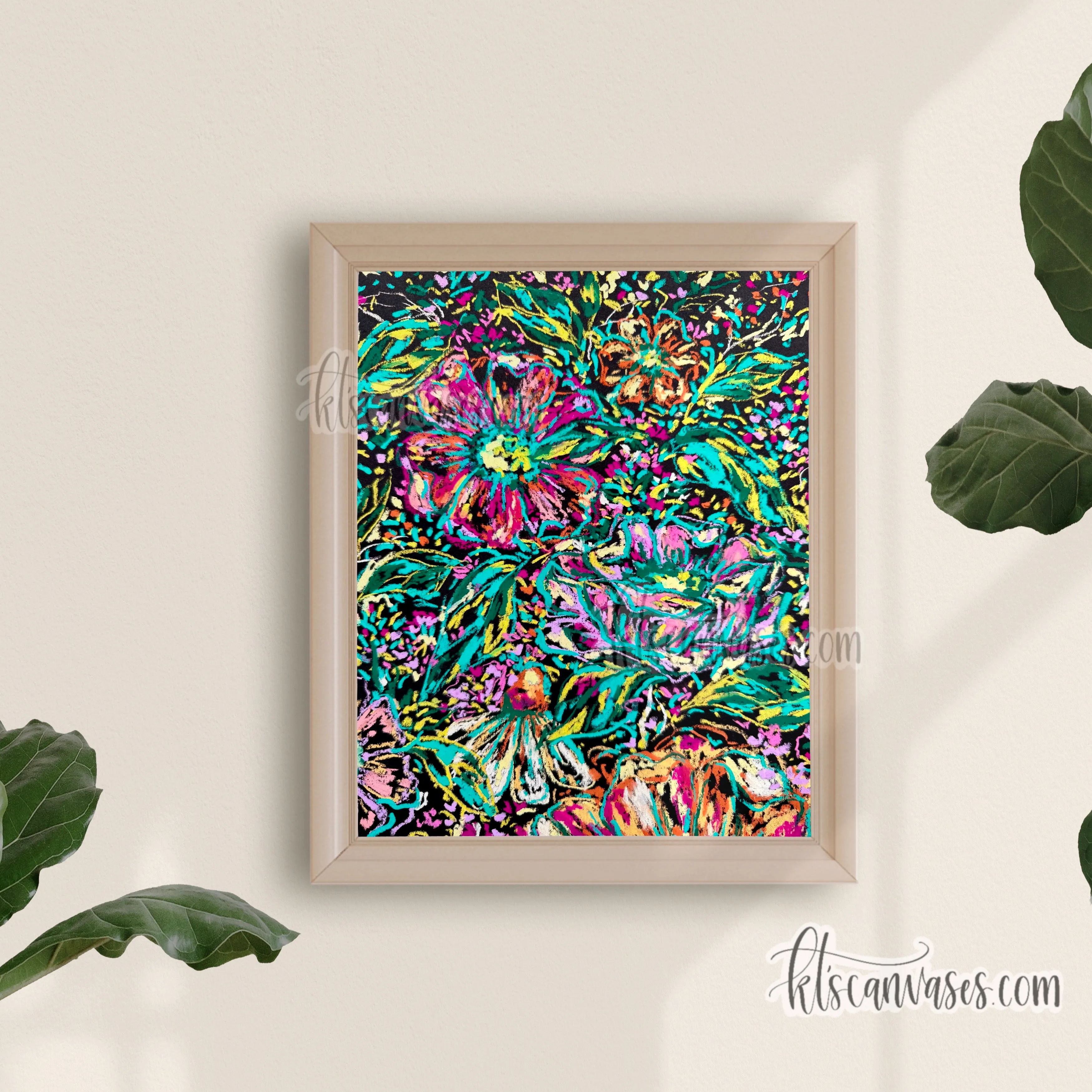 Abstract Garden No. 24 Art Print