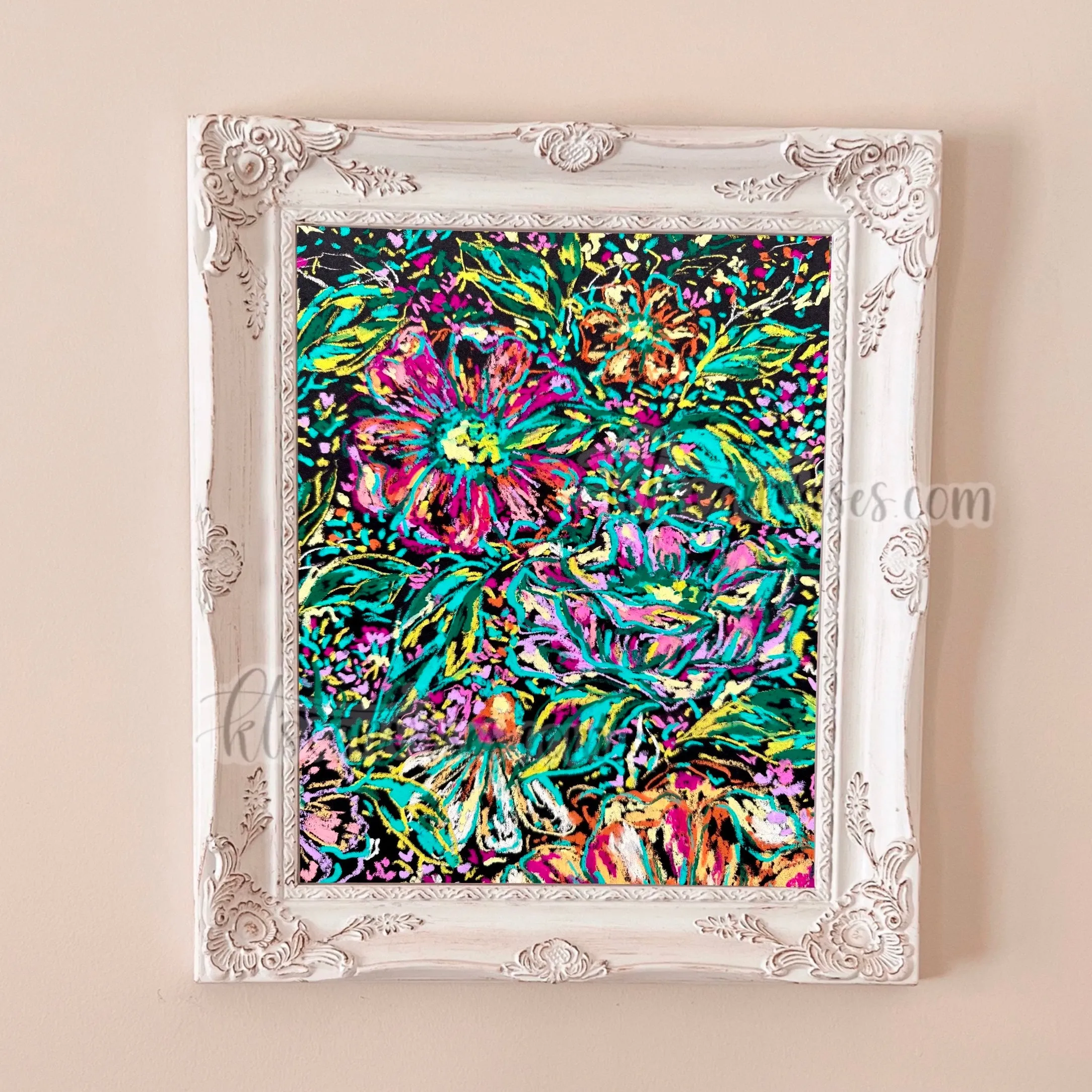 Abstract Garden No. 24 Art Print