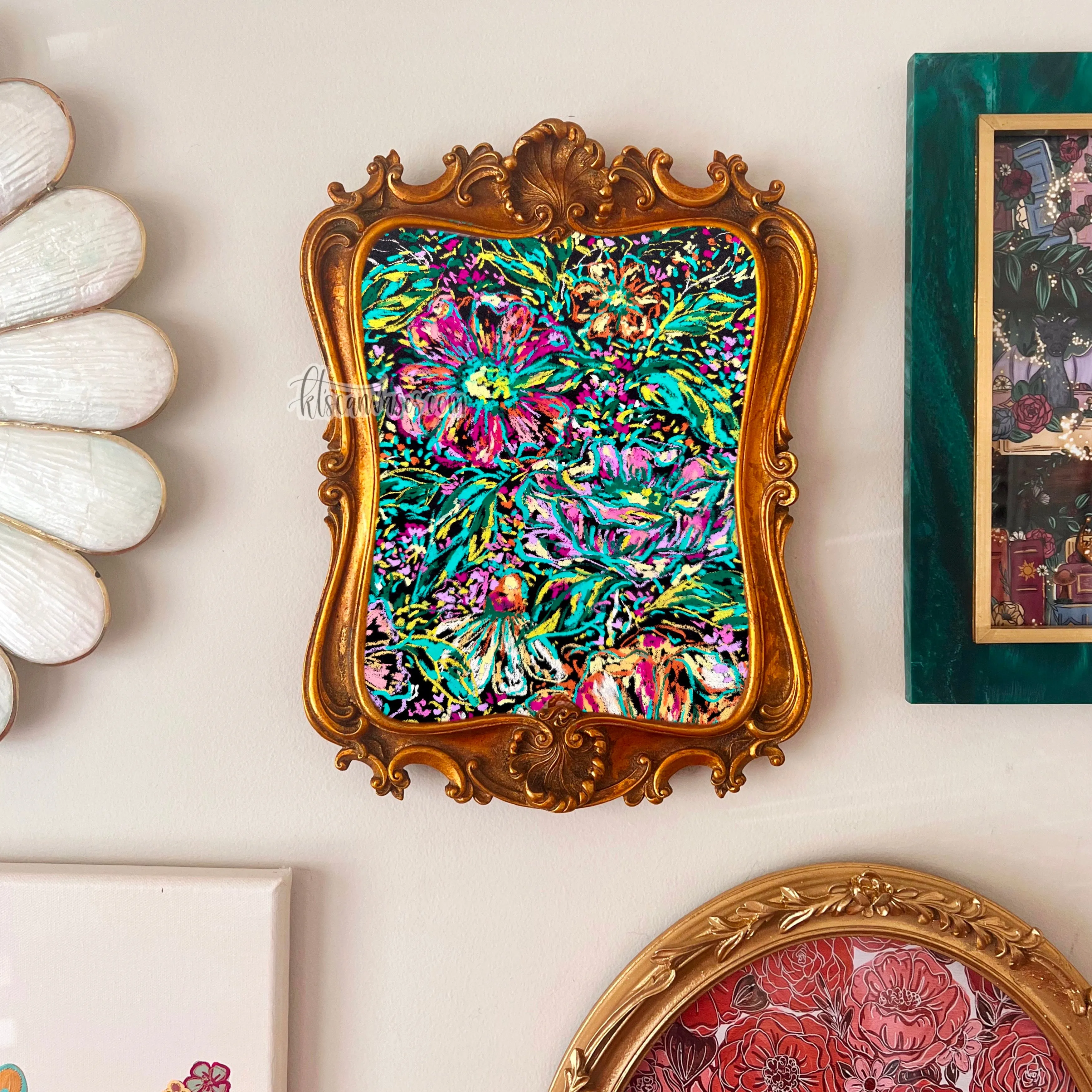 Abstract Garden No. 24 Art Print