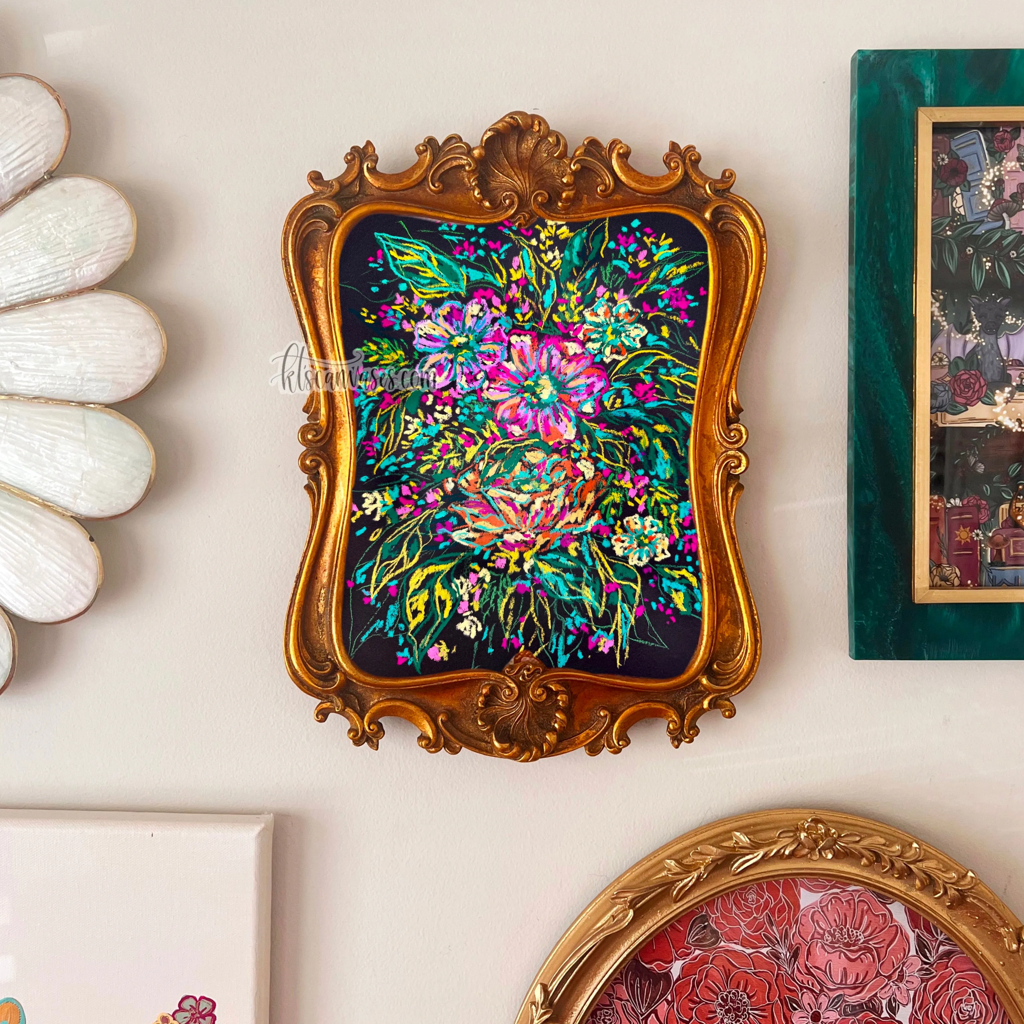 Abstract Garden No. 26 Art Print