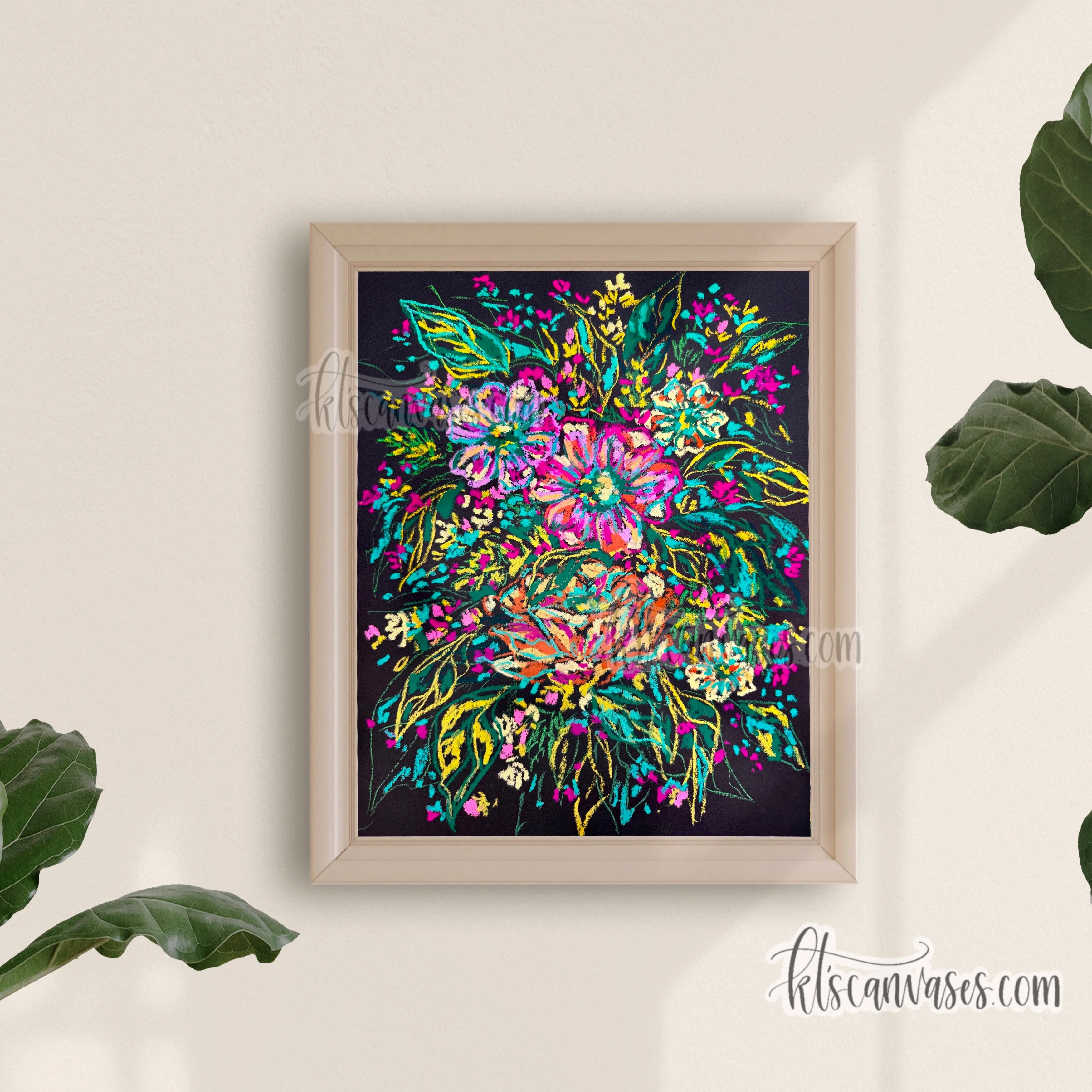 Abstract Garden No. 26 Art Print