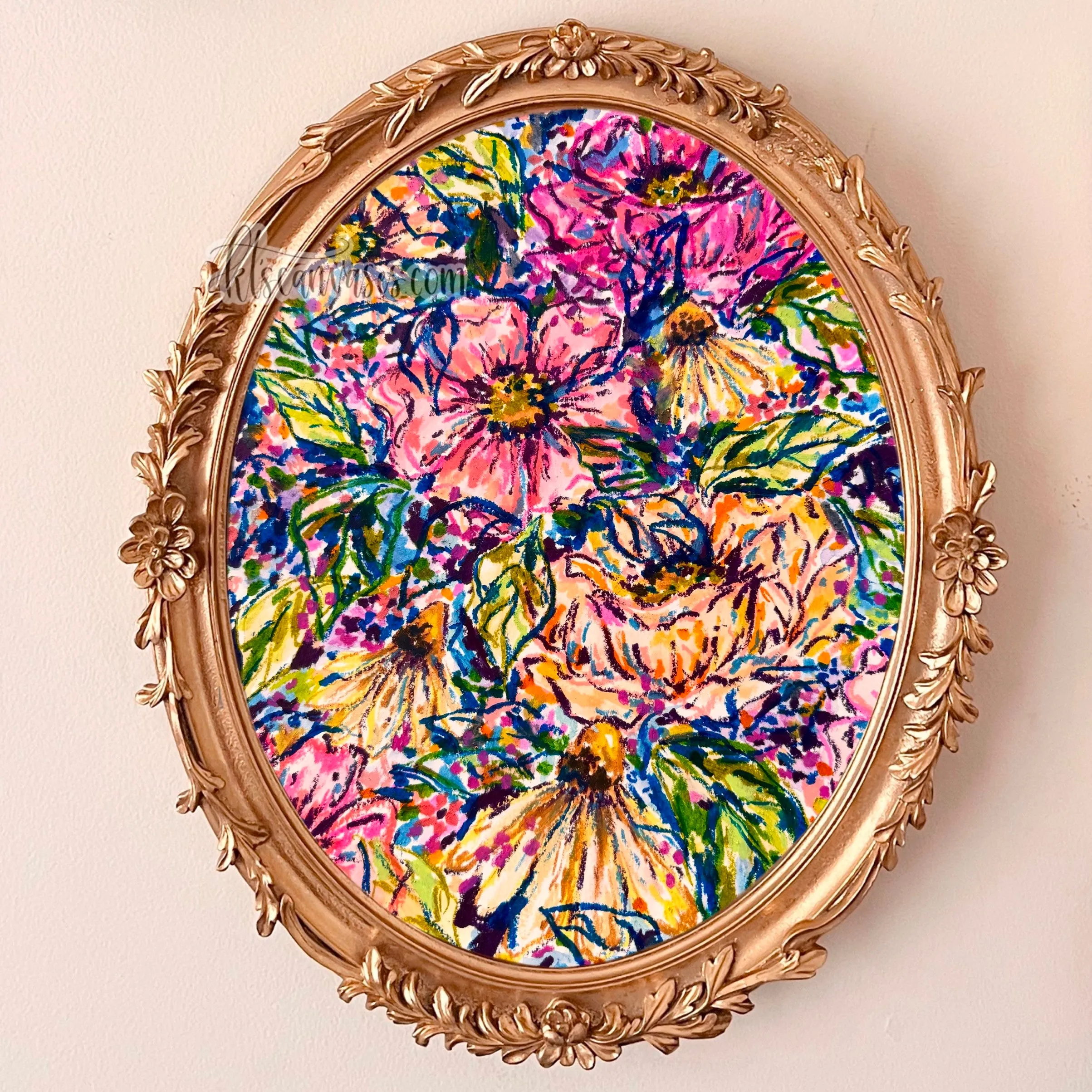 Abstract Garden No. 27 Art Print