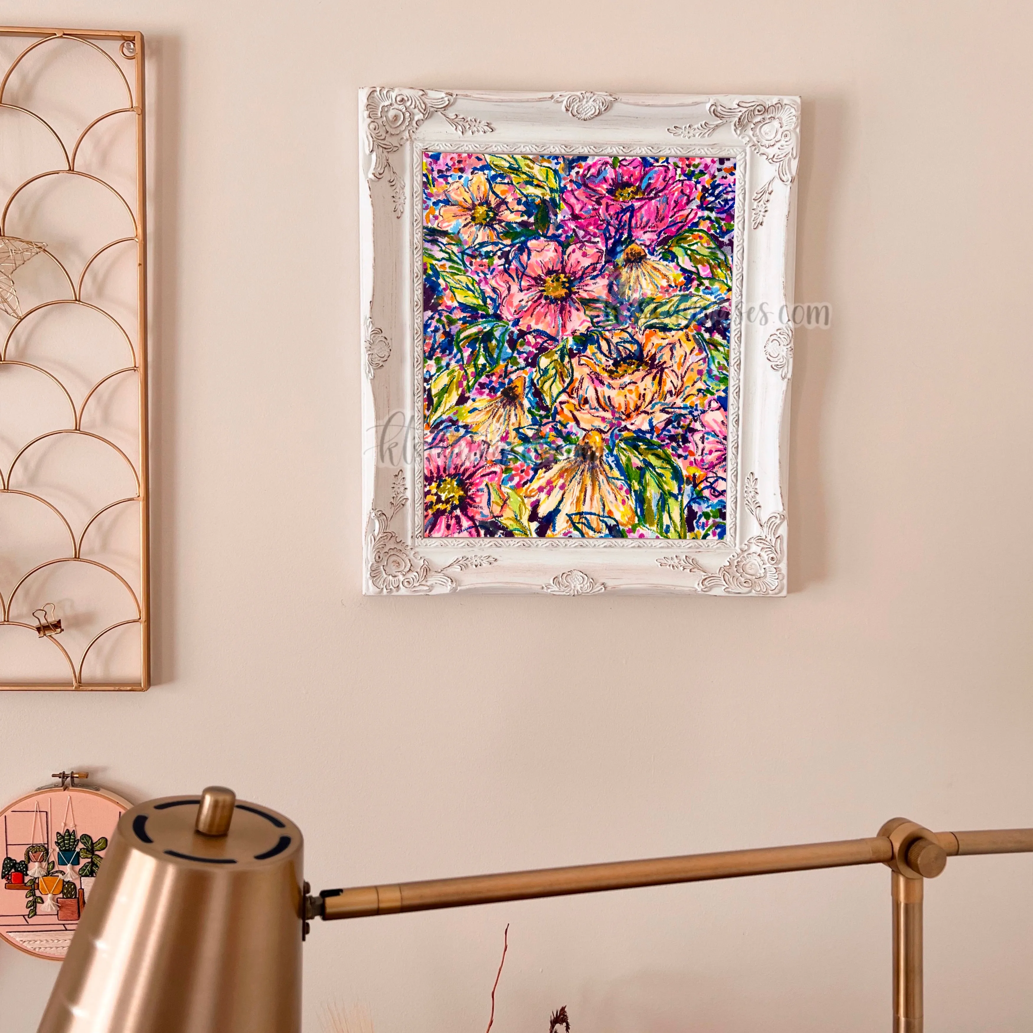 Abstract Garden No. 27 Art Print