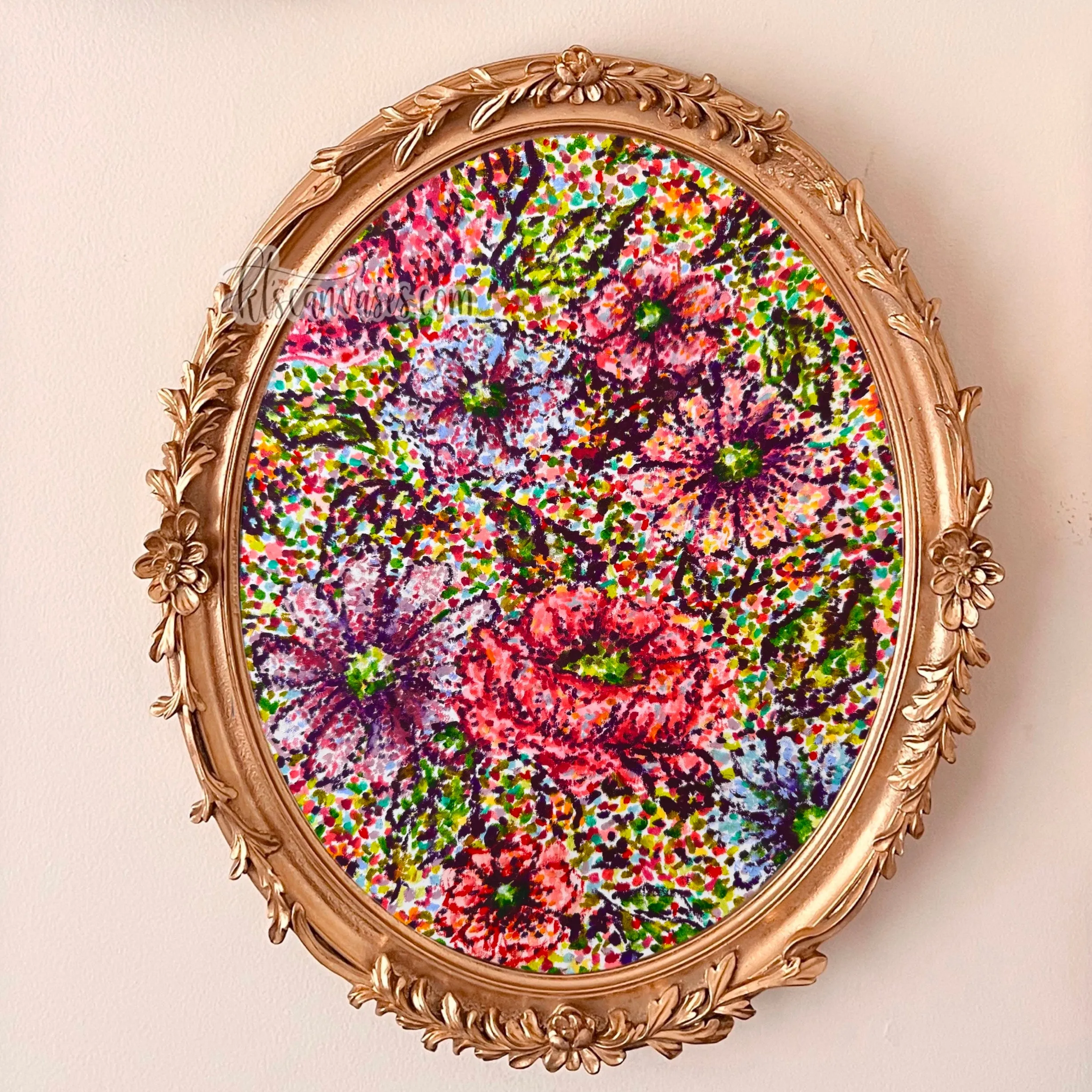 Abstract Garden No. 28 Art Print