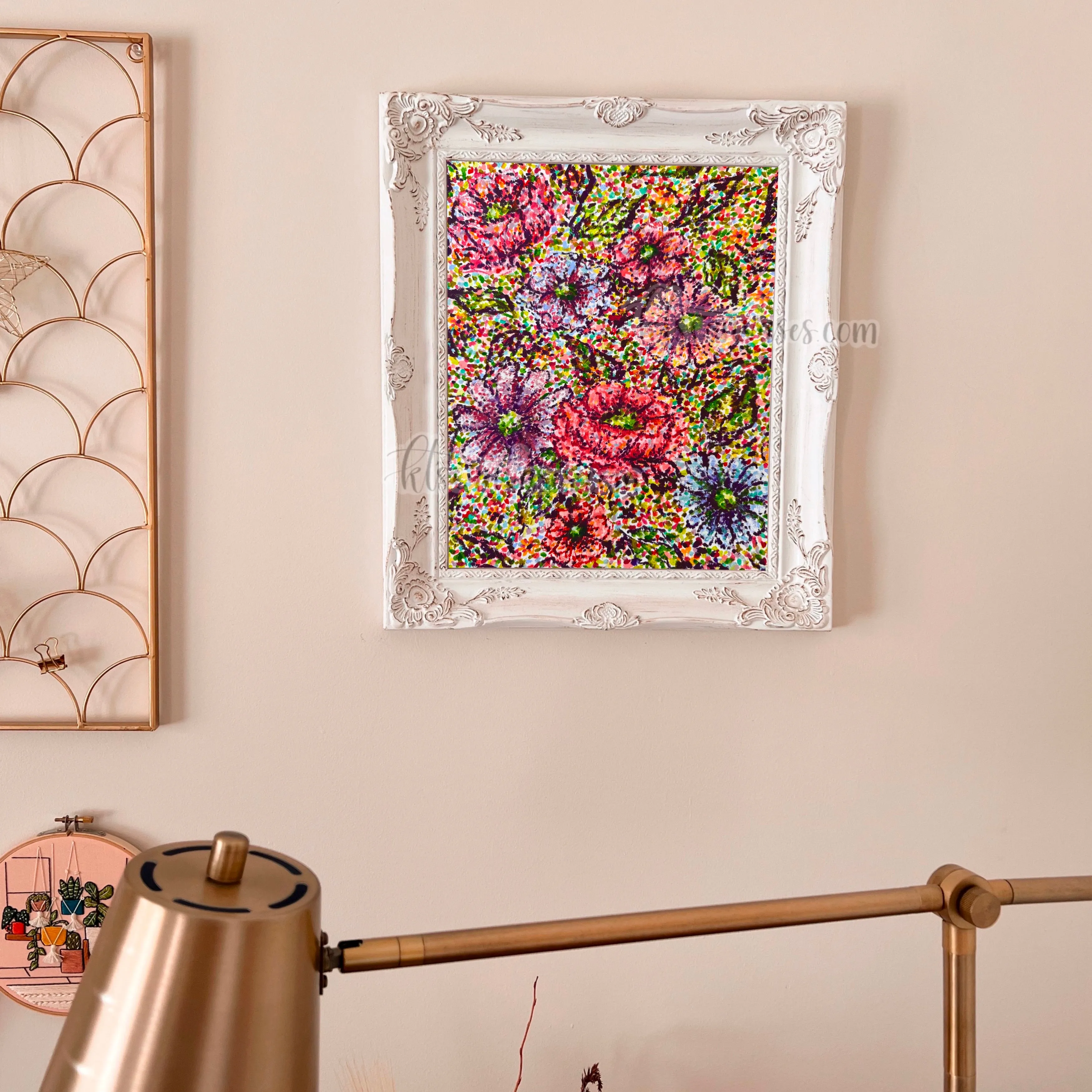 Abstract Garden No. 28 Art Print