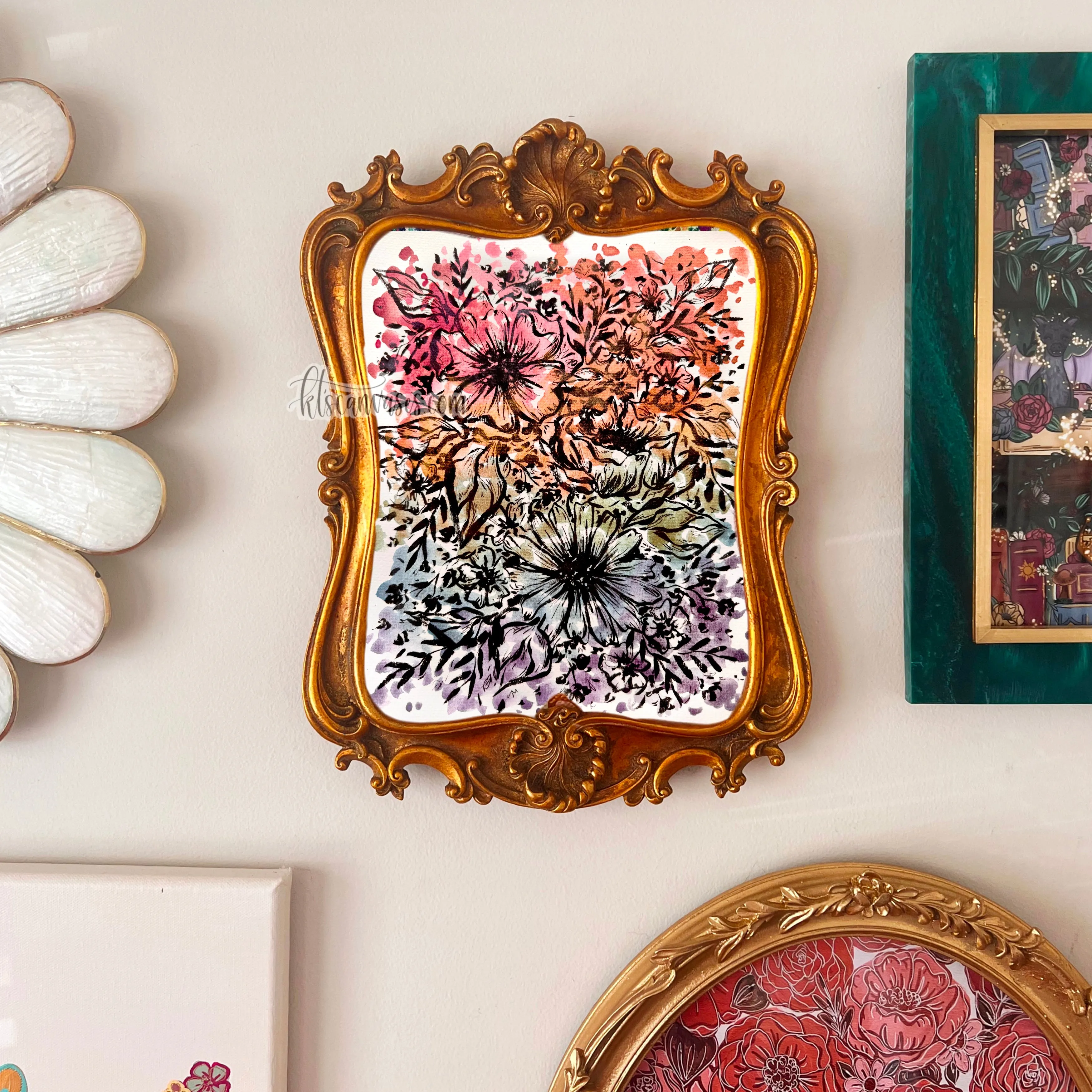 Abstract Garden No. 29 Art Print