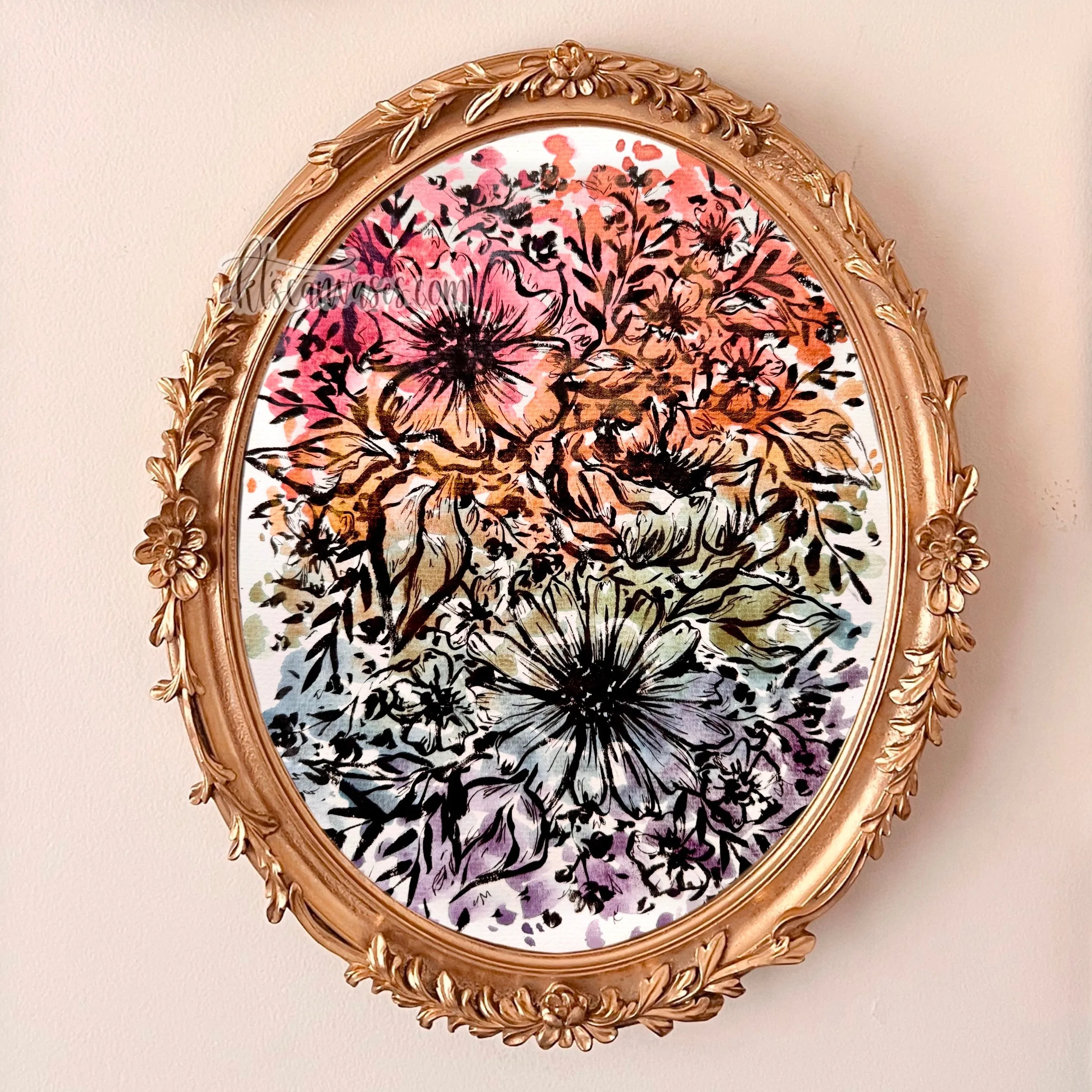 Abstract Garden No. 29 Art Print