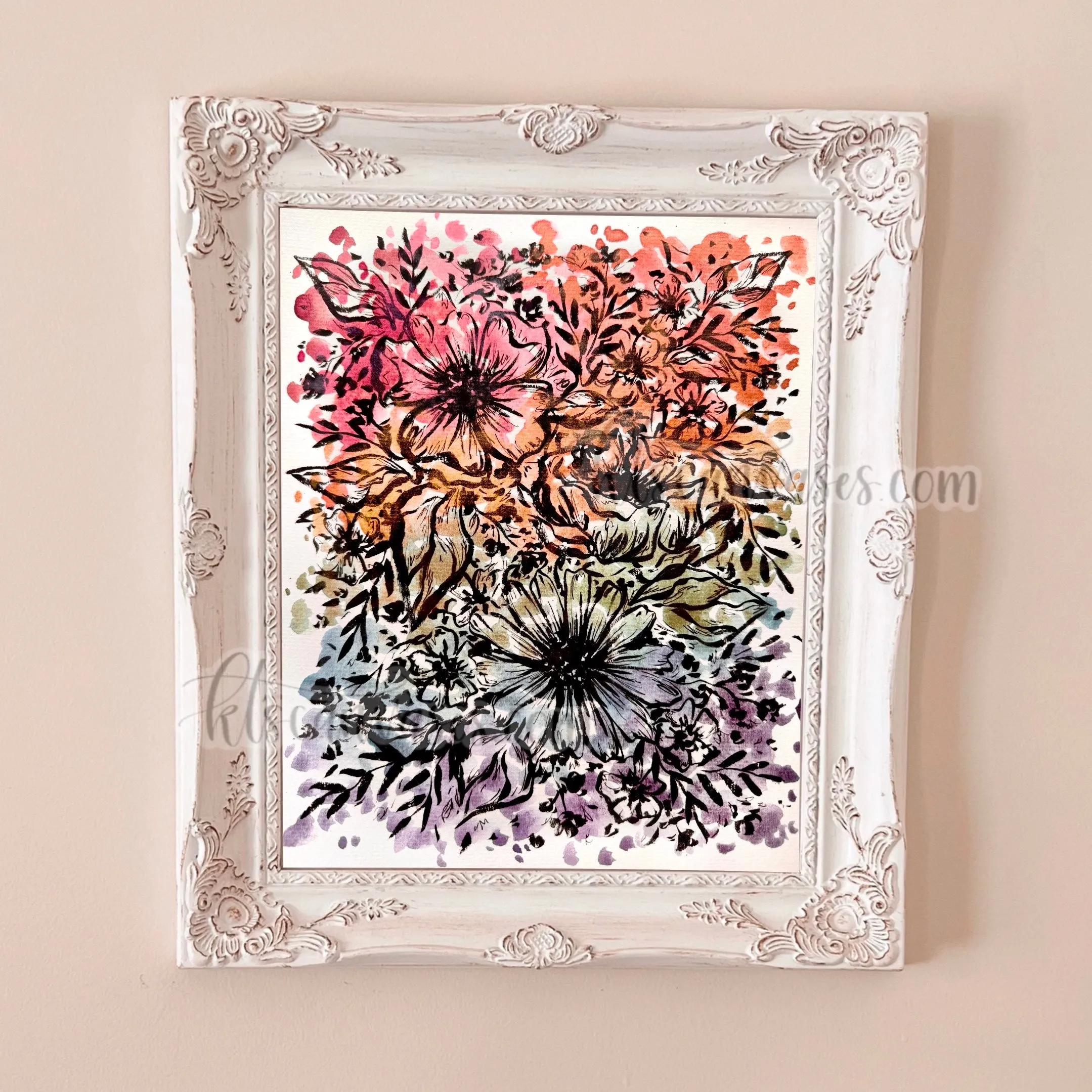 Abstract Garden No. 29 Art Print