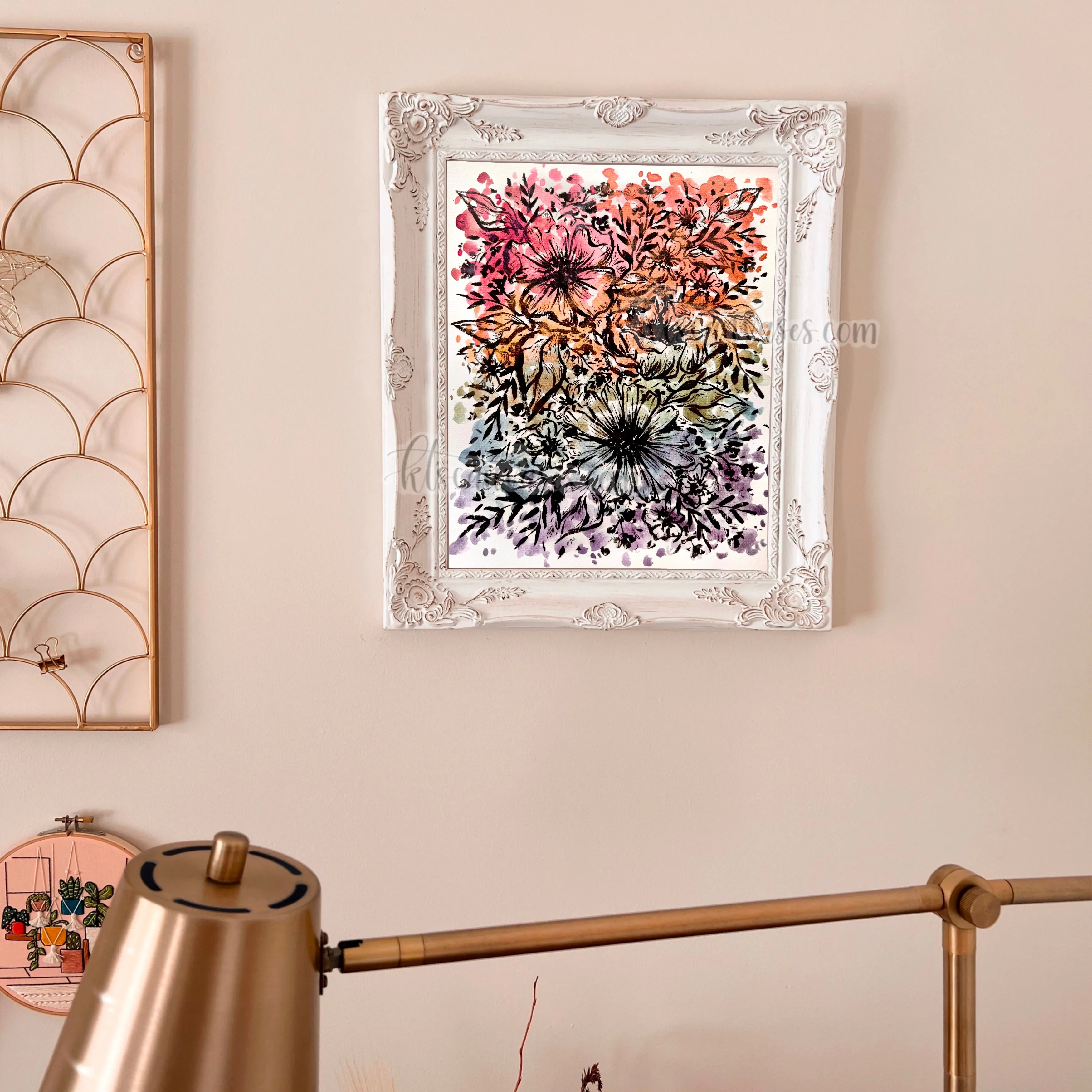 Abstract Garden No. 29 Art Print