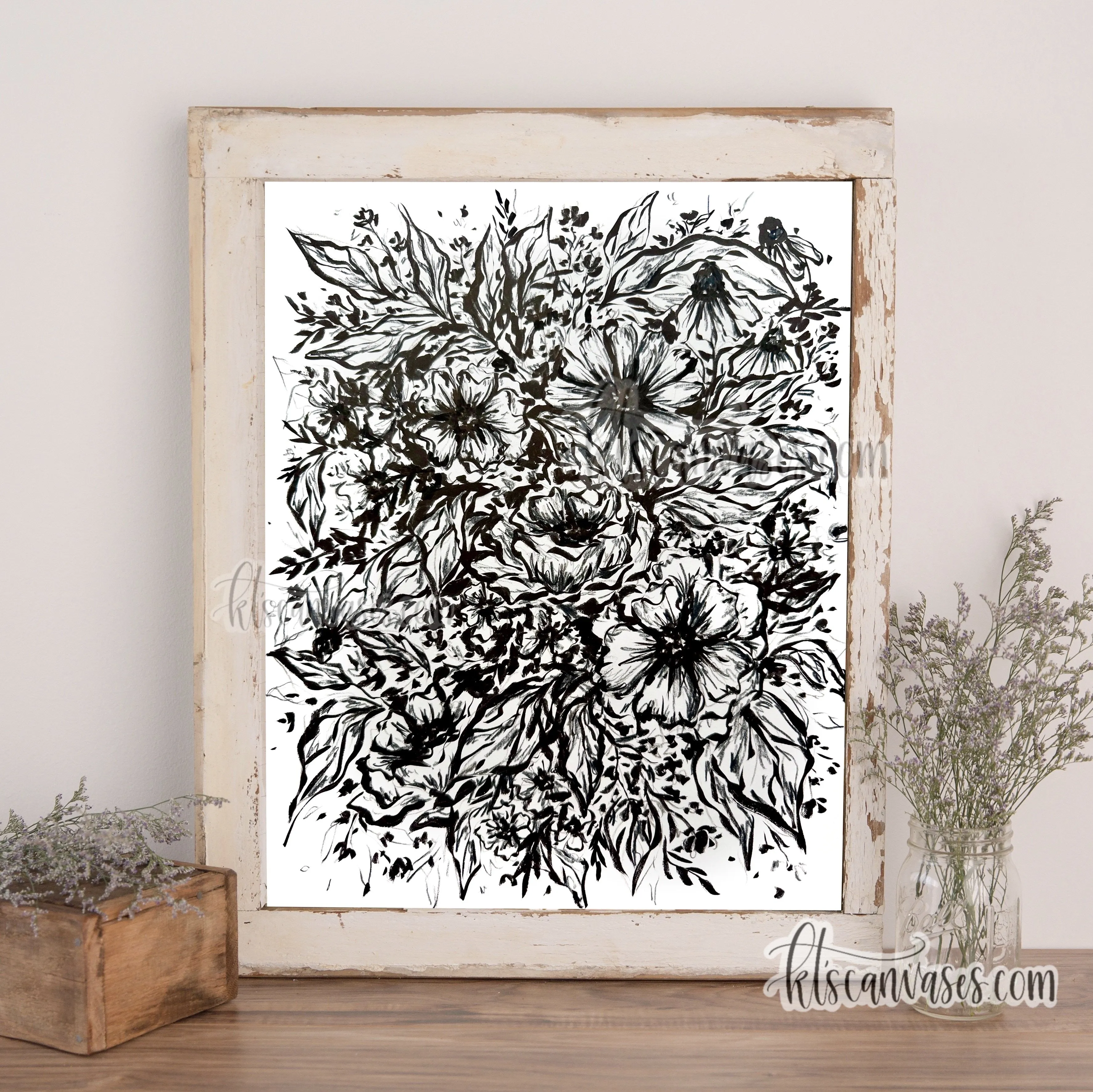 Abstract Garden No. 30 Art Print