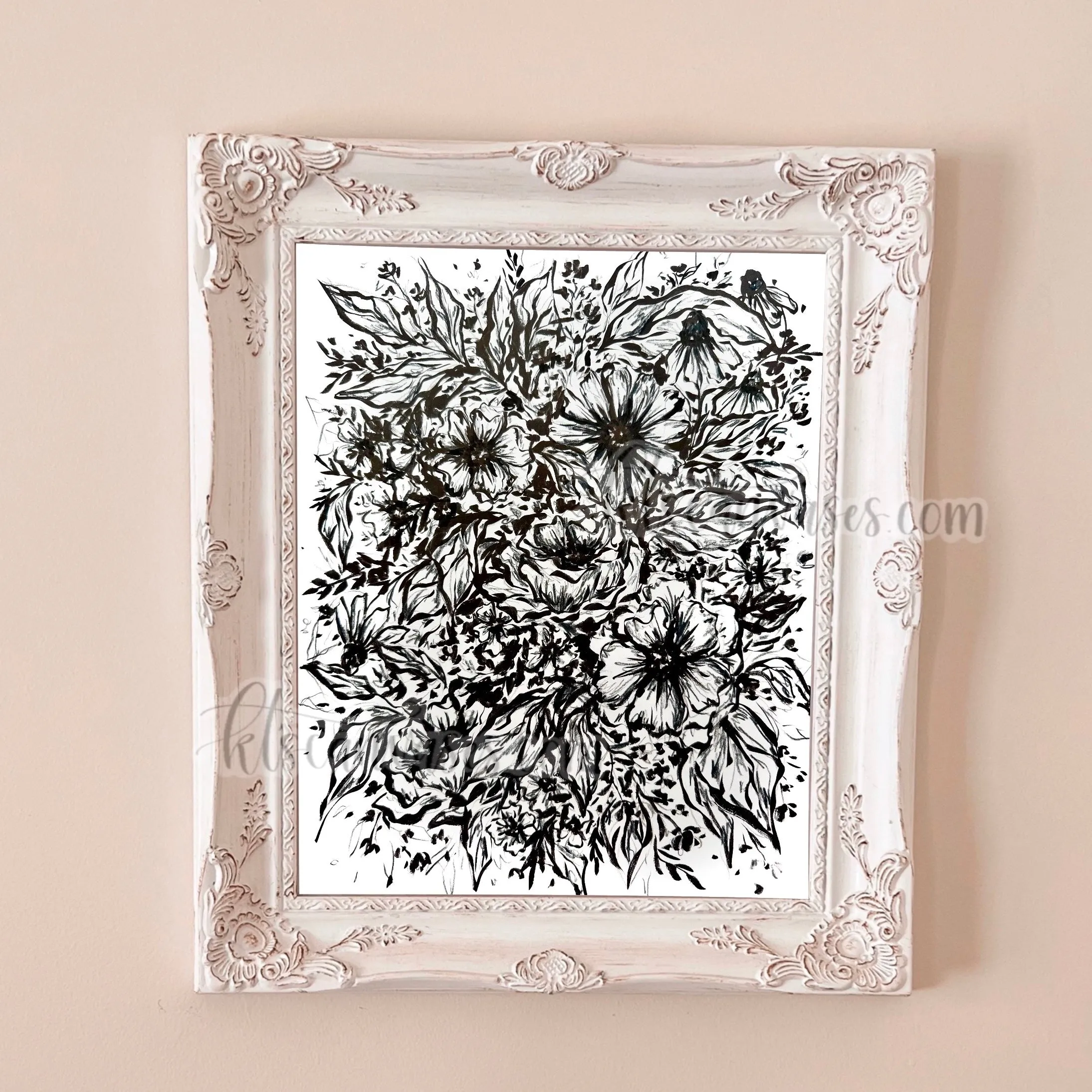Abstract Garden No. 30 Art Print
