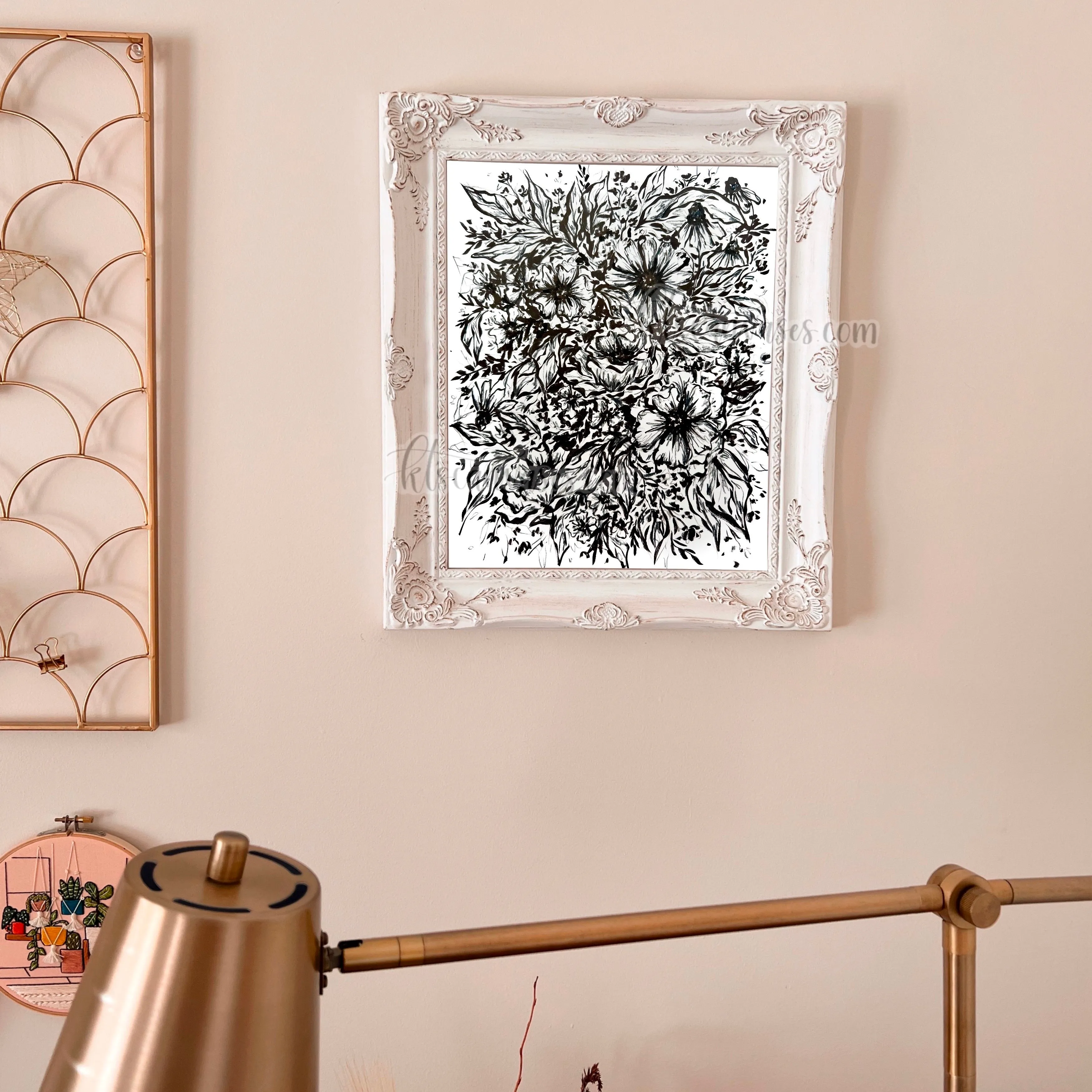 Abstract Garden No. 30 Art Print