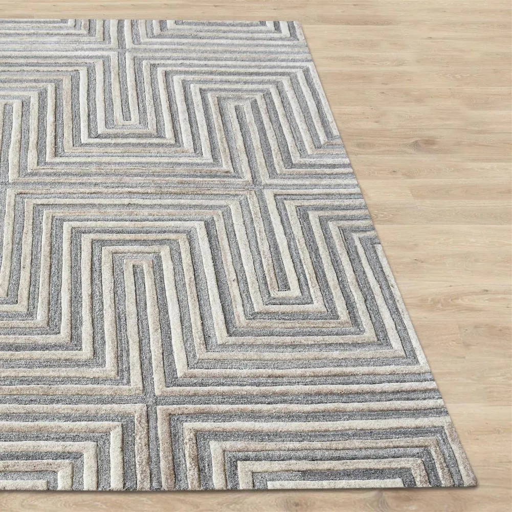 Agera Beige and Ivory Rug