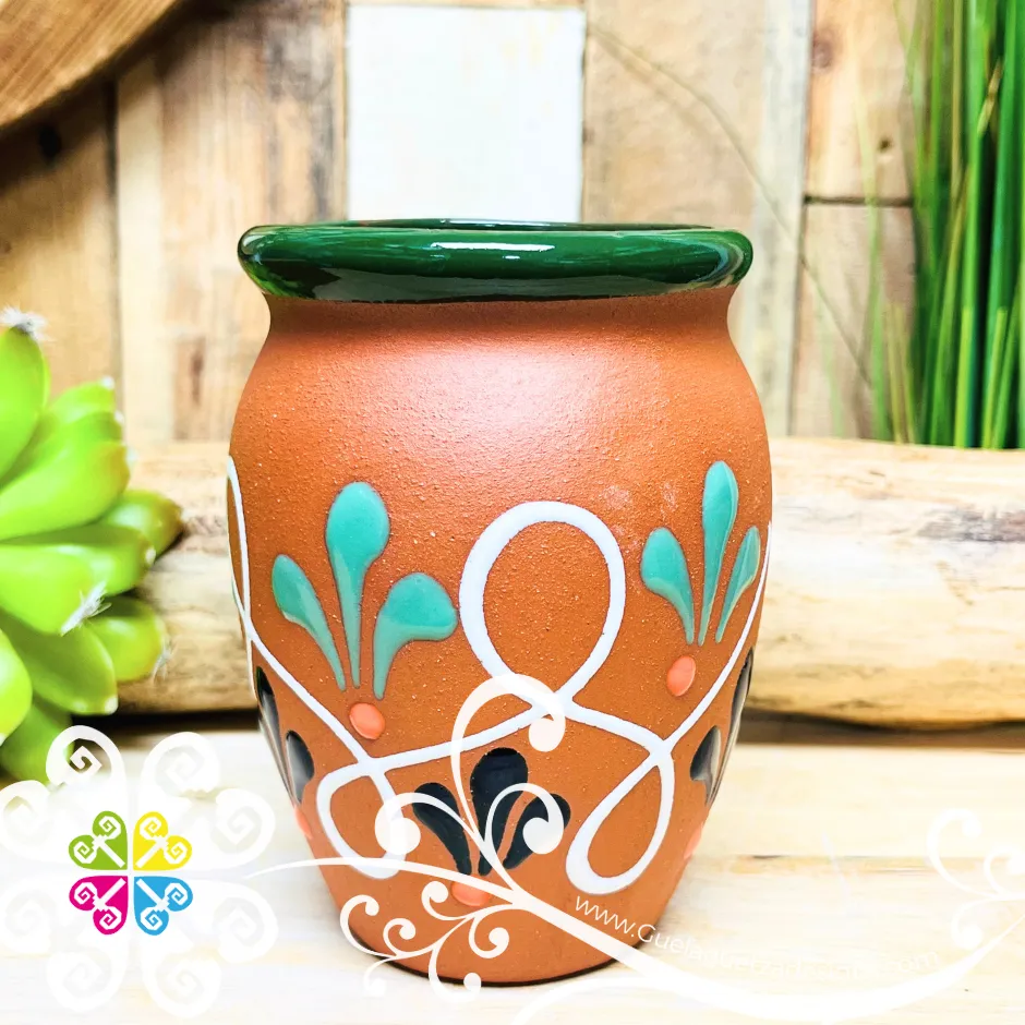 Aqui Tiene tu Regalo Cantarito - Dichos Cantarito - Single Clay Cantarito