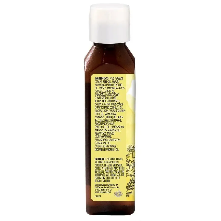 Aura Cacia Aromatherapy Body Oil Tranquil Chamomile 4 oz Liquid