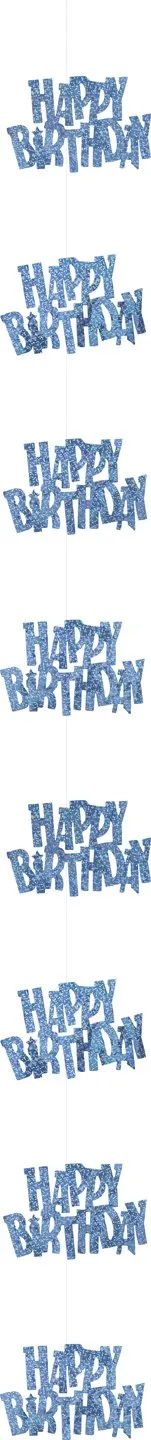 Birthday Glitz Strings - Blue