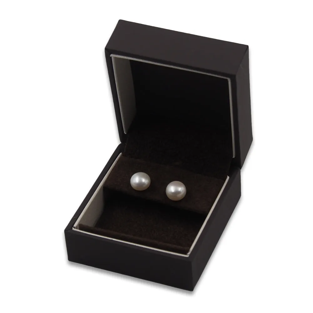 Brown Elegant Matte Boxes with Reversible Inserts