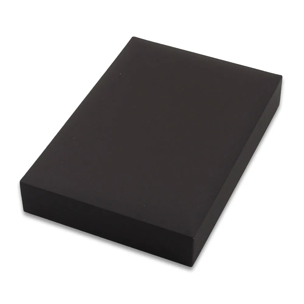 Brown Elegant Matte Boxes with Reversible Inserts