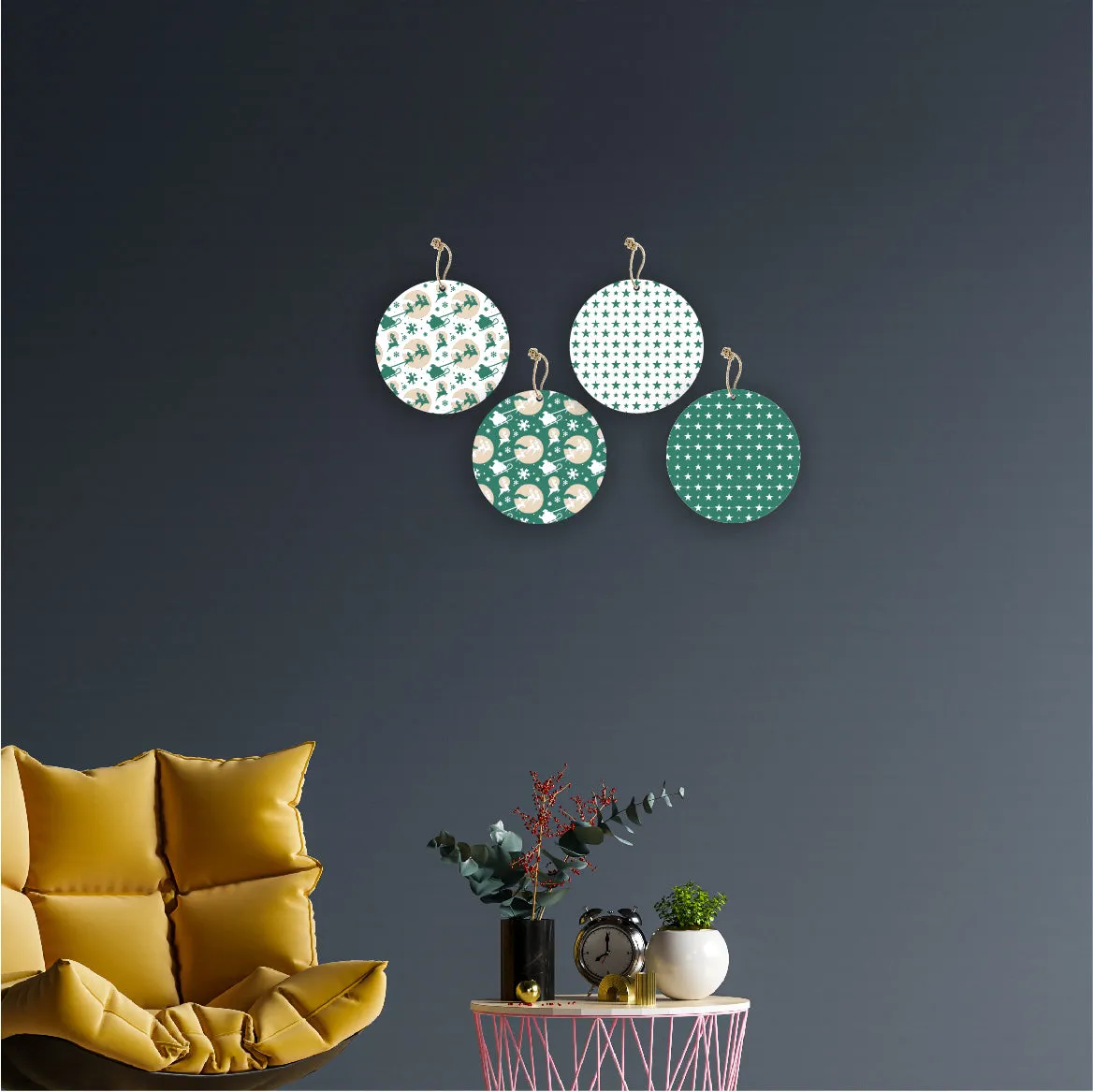 Christmas Theme Wall Hanging for Home Decorations House Living Room