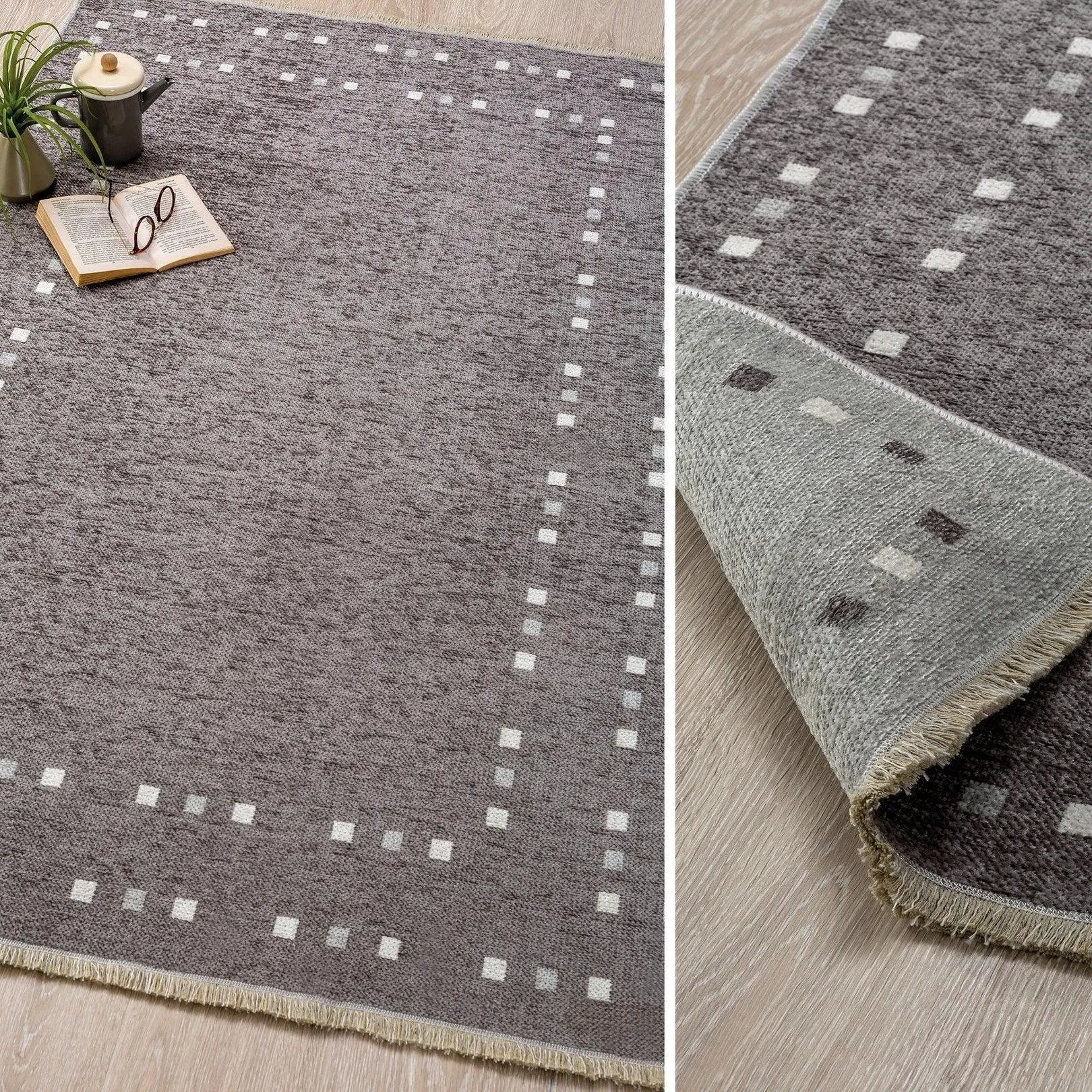 Cilek Point Carpet Grey (115X180 Cm)