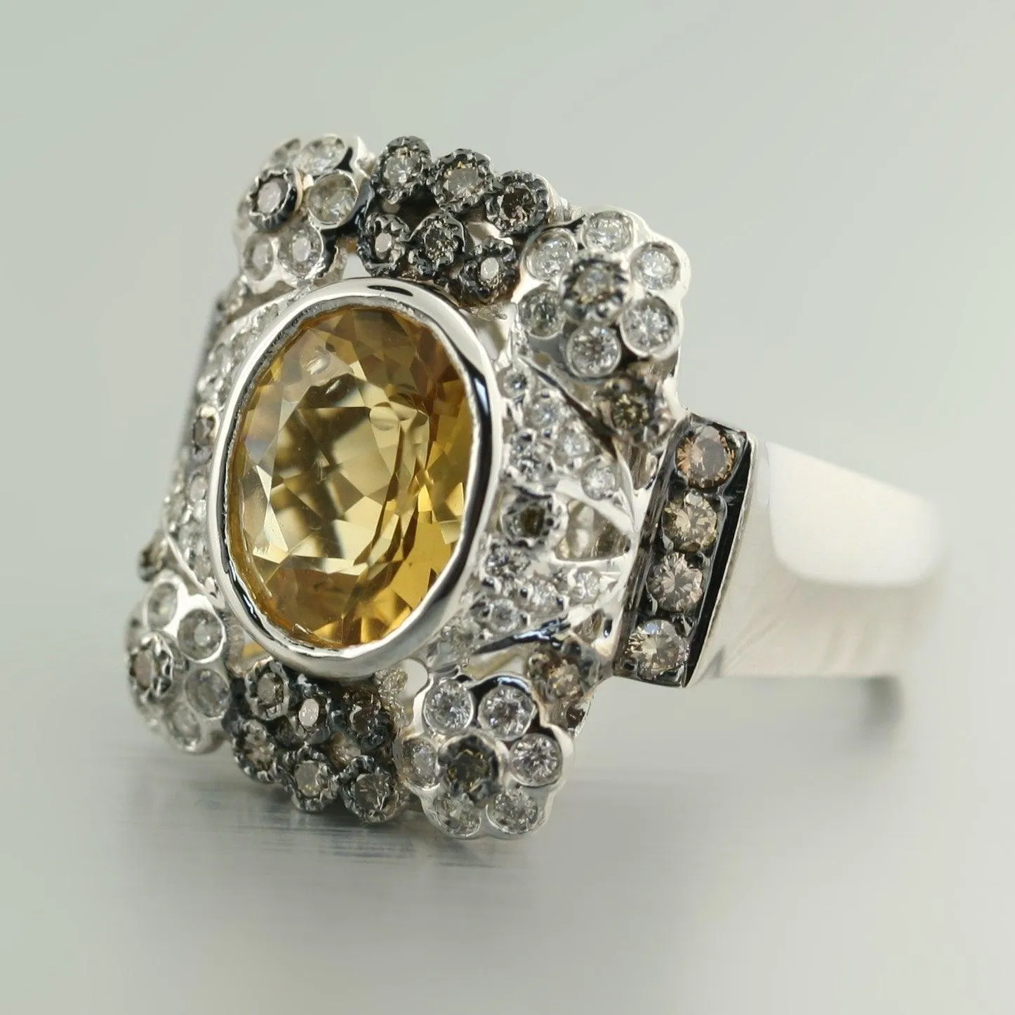 Citirne Diamond Ring White gold