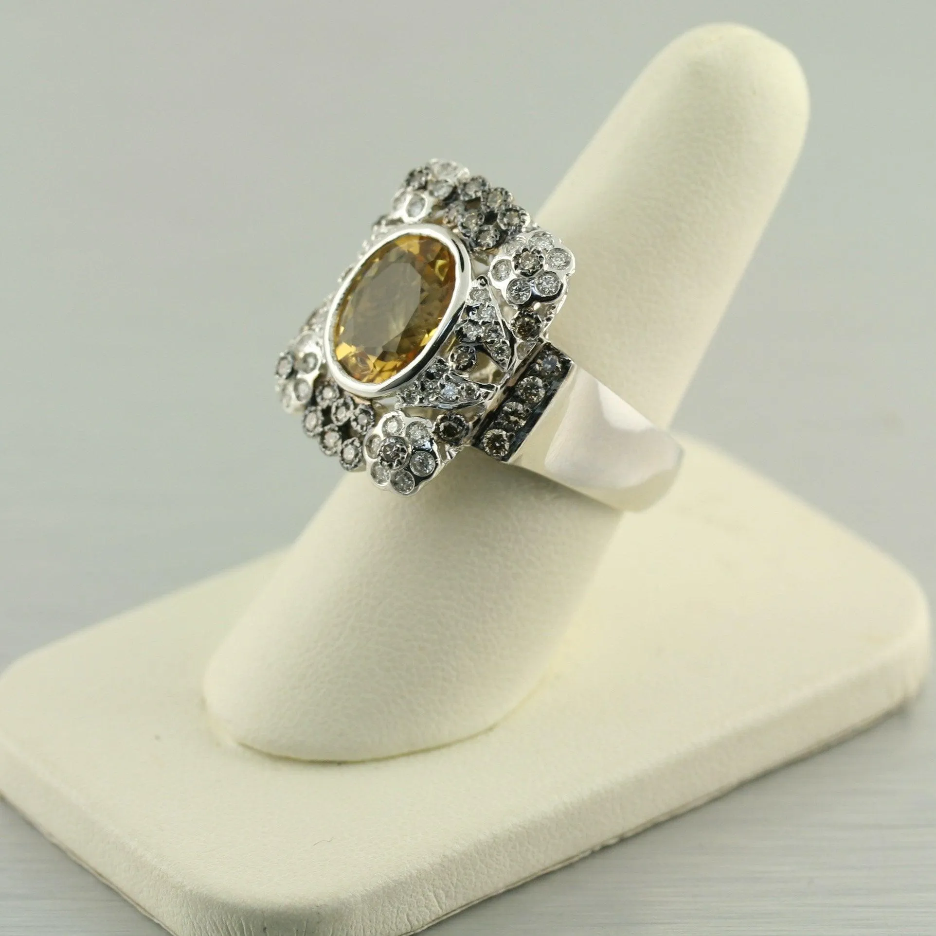 Citirne Diamond Ring White gold