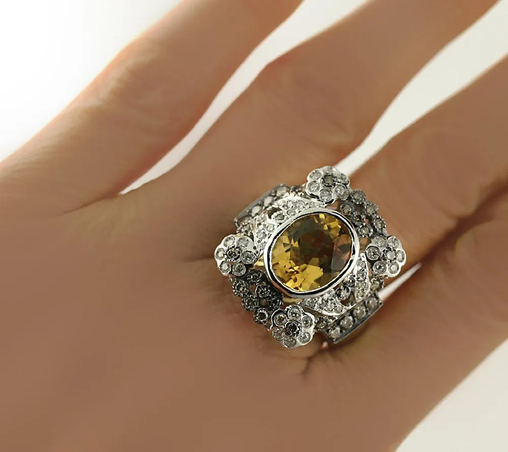 Citirne Diamond Ring White gold