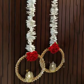 CraftVatika Diwali Decoration Items for Home Decor, Wall Hanging Latkans for Home Decoration, Handmade Latkan Toran for Home Wall Door Decoration, Diwali Deepawali Gifts