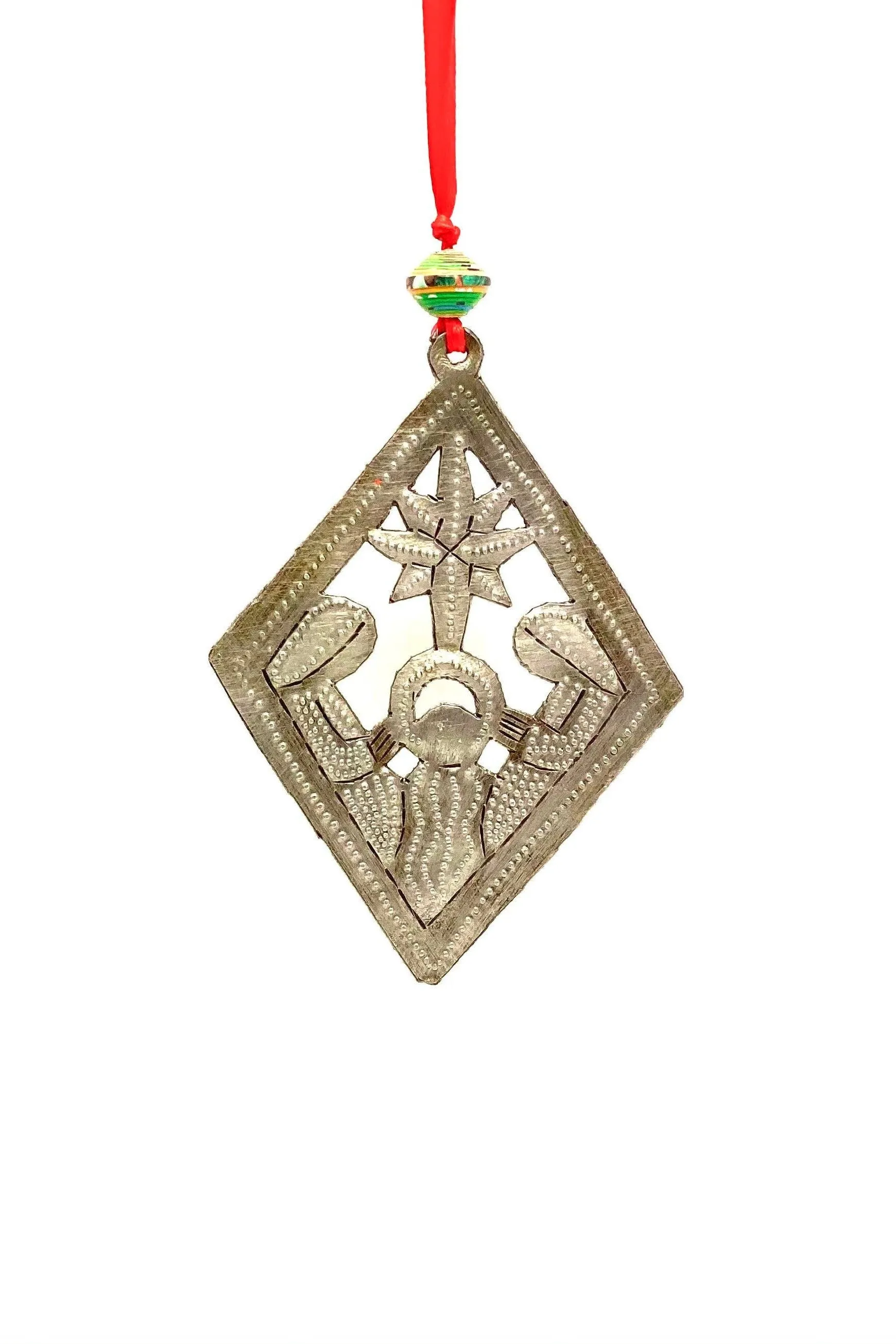 Diamond Nativity Ornament