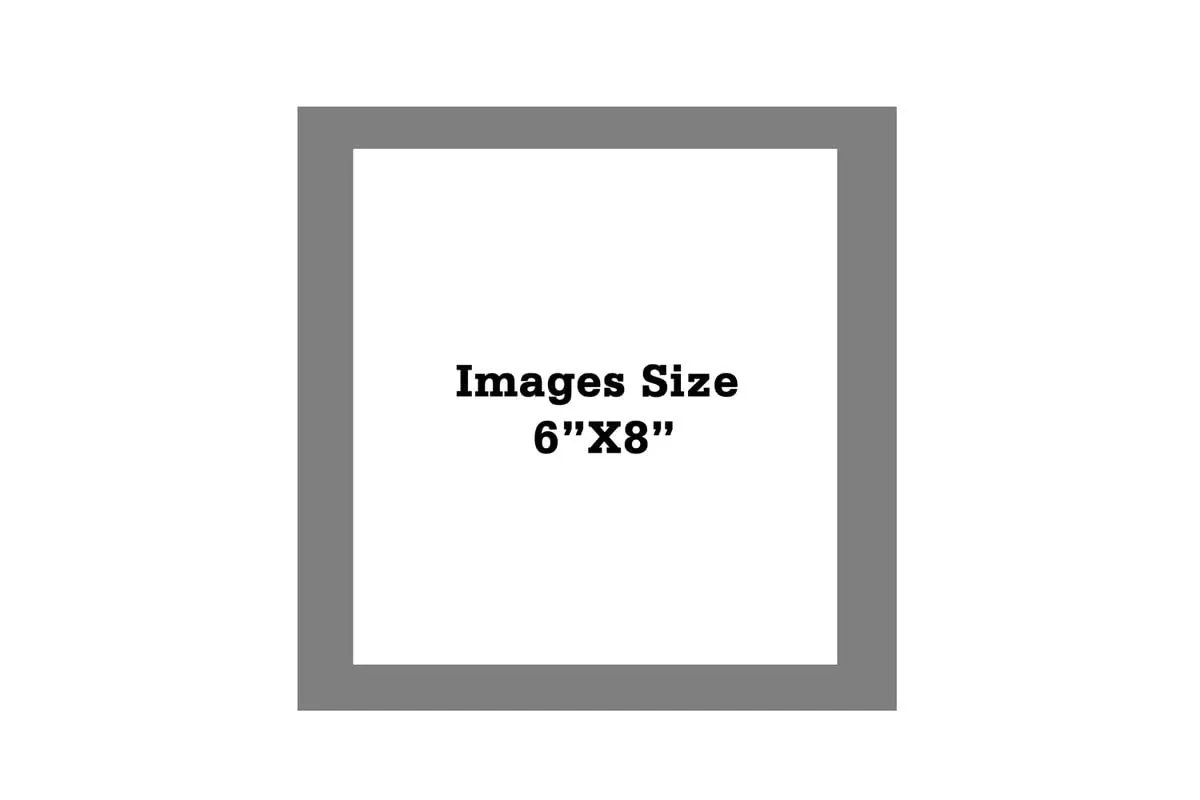 E-Art Synthetic Wood, unbreakable Plexi Glass and Mdf Yellow Color Table Top/Wall Hanging Photo Frames (6x8 inch)-pack of 2